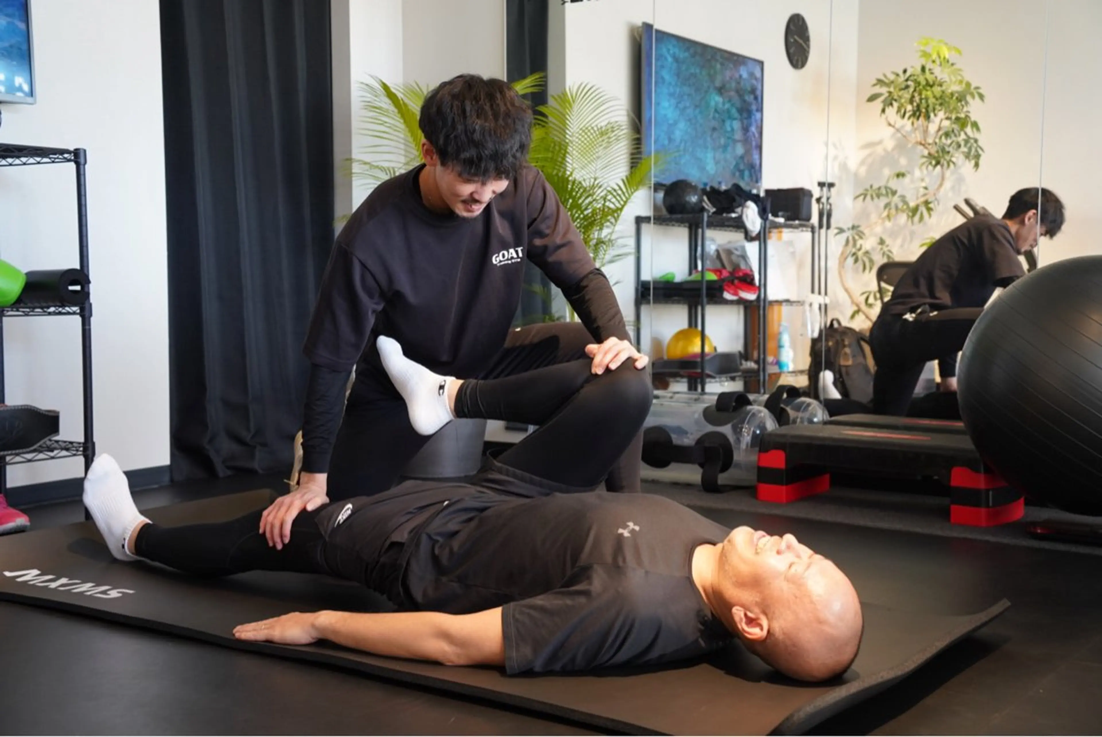 ストレッチ、カウンセリング一回無料の写真