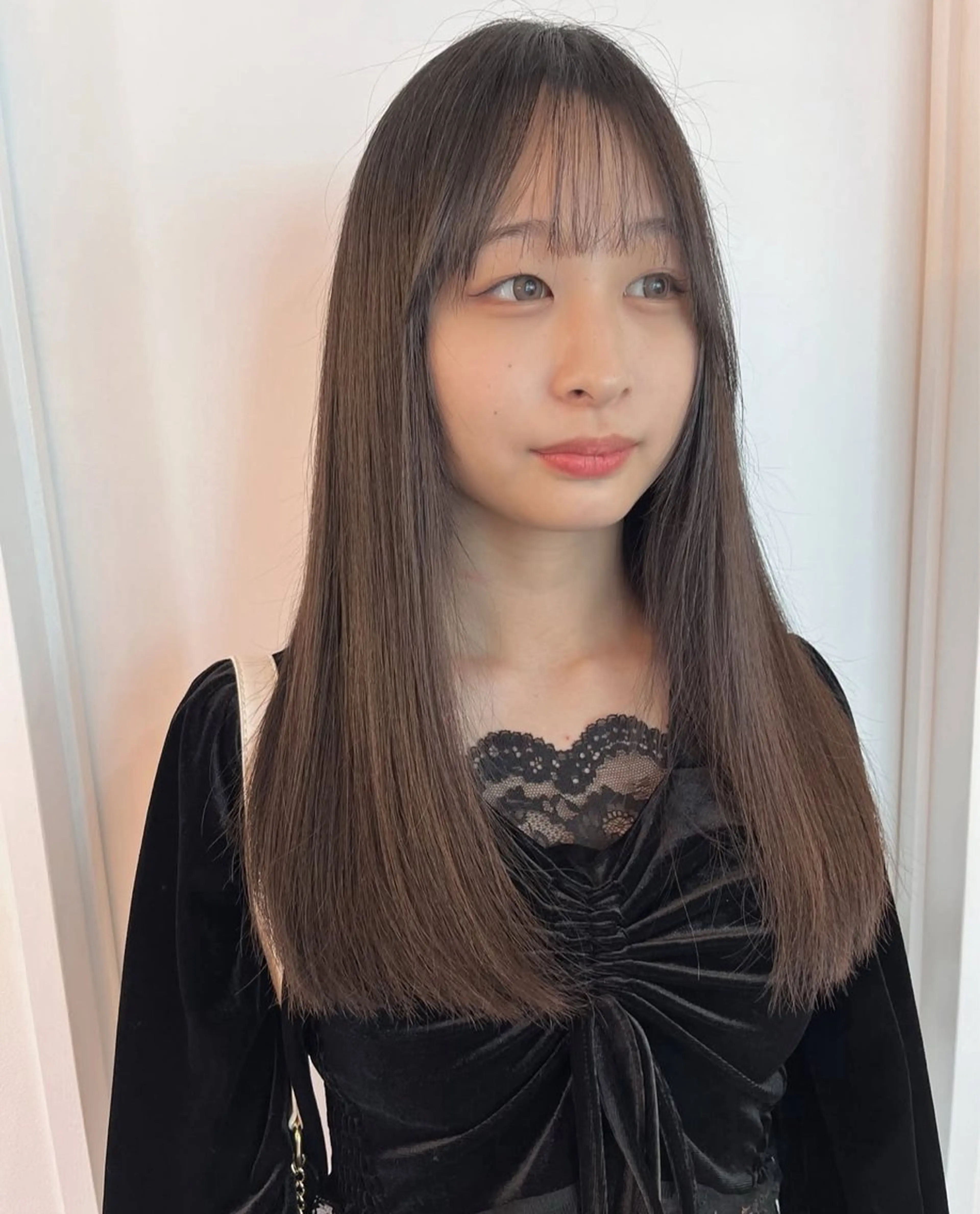 セミロング カット ヘアカラー トリートメント とむ/似合わせカット /ブリーチなしカラーのヘアスタイル