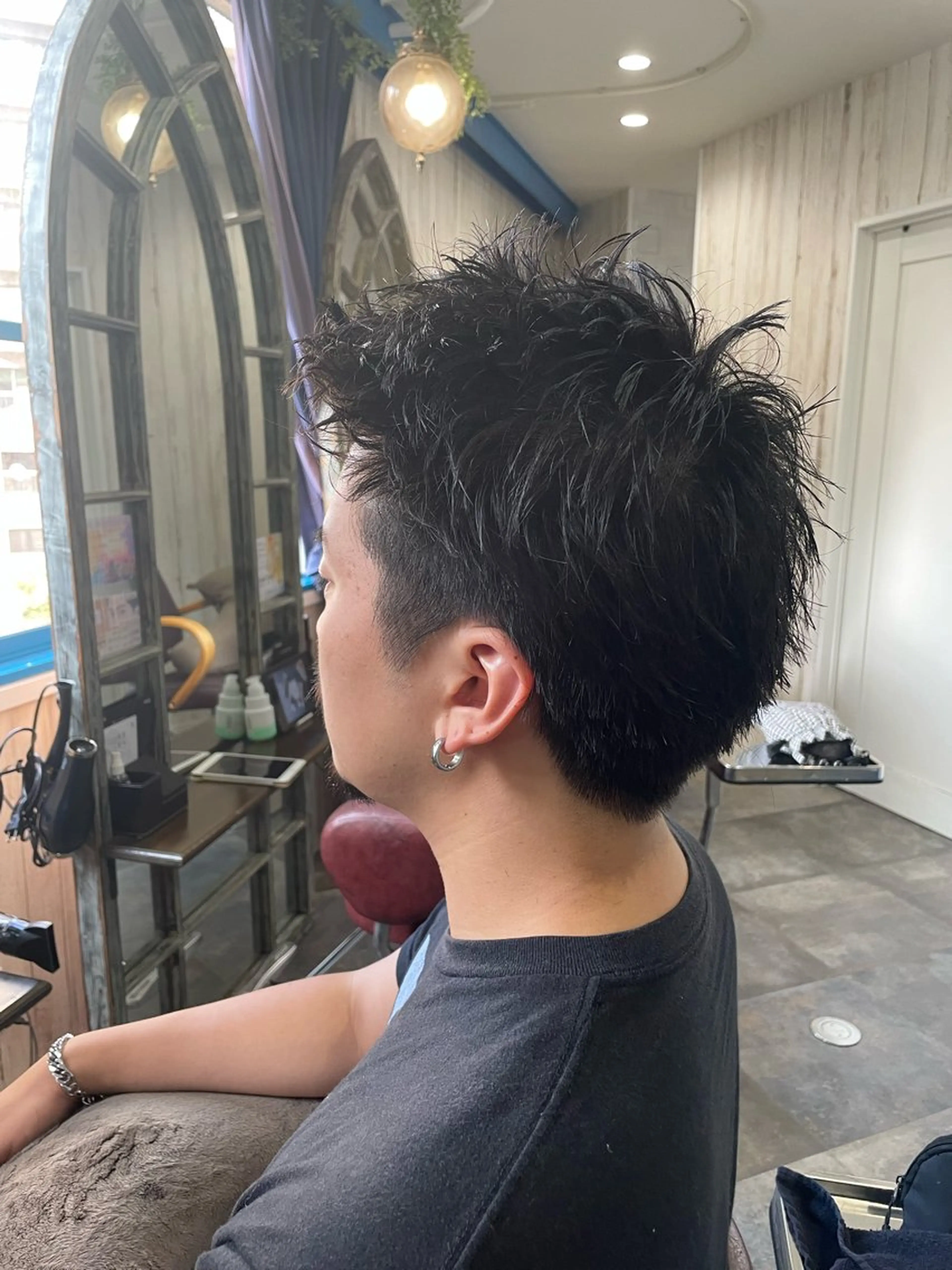 ショート 韓国風くびれヘア/ 小顔レイヤー🧿小林のヘアスタイル