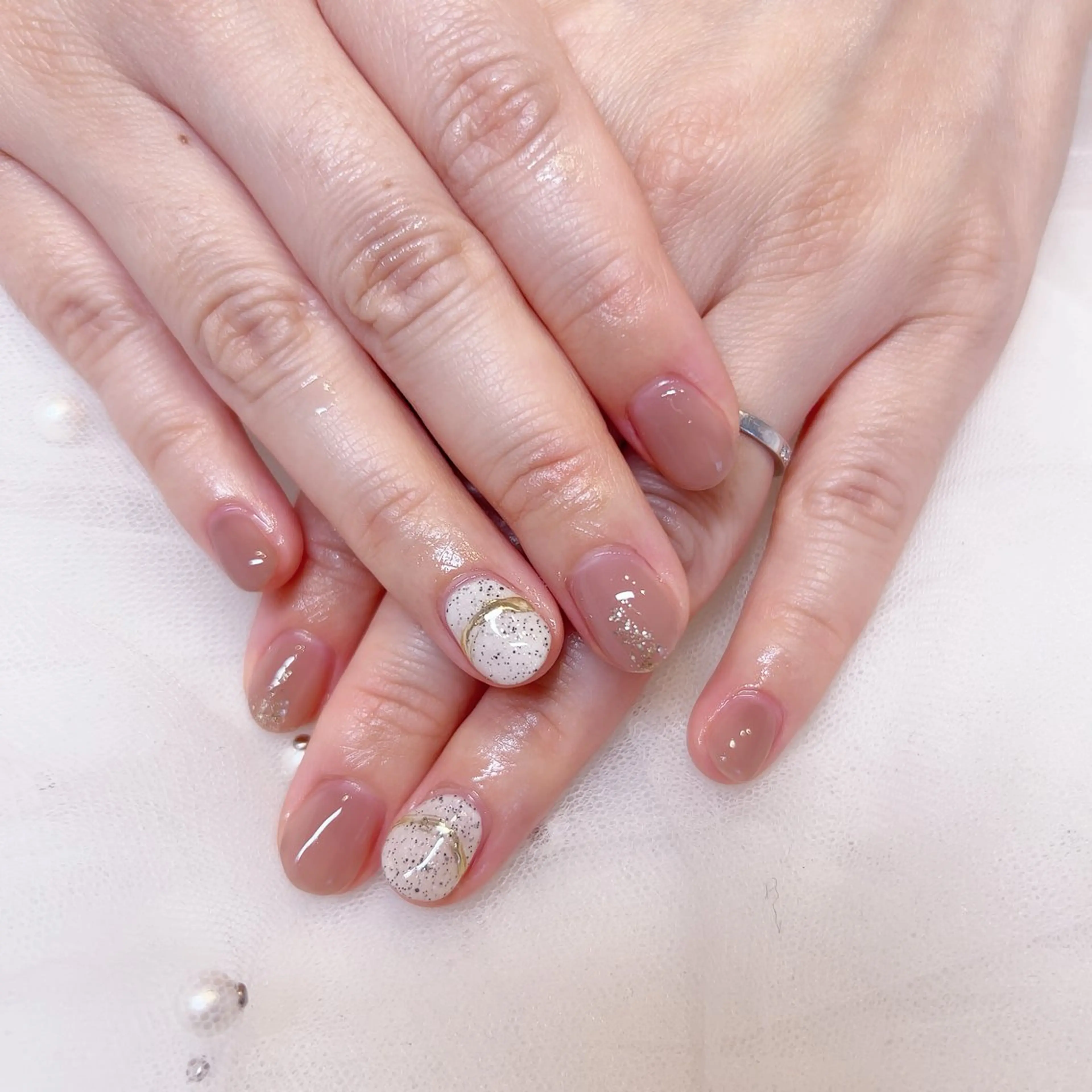 ネイル ハンドネイル nail salon pearのネイルデザイン