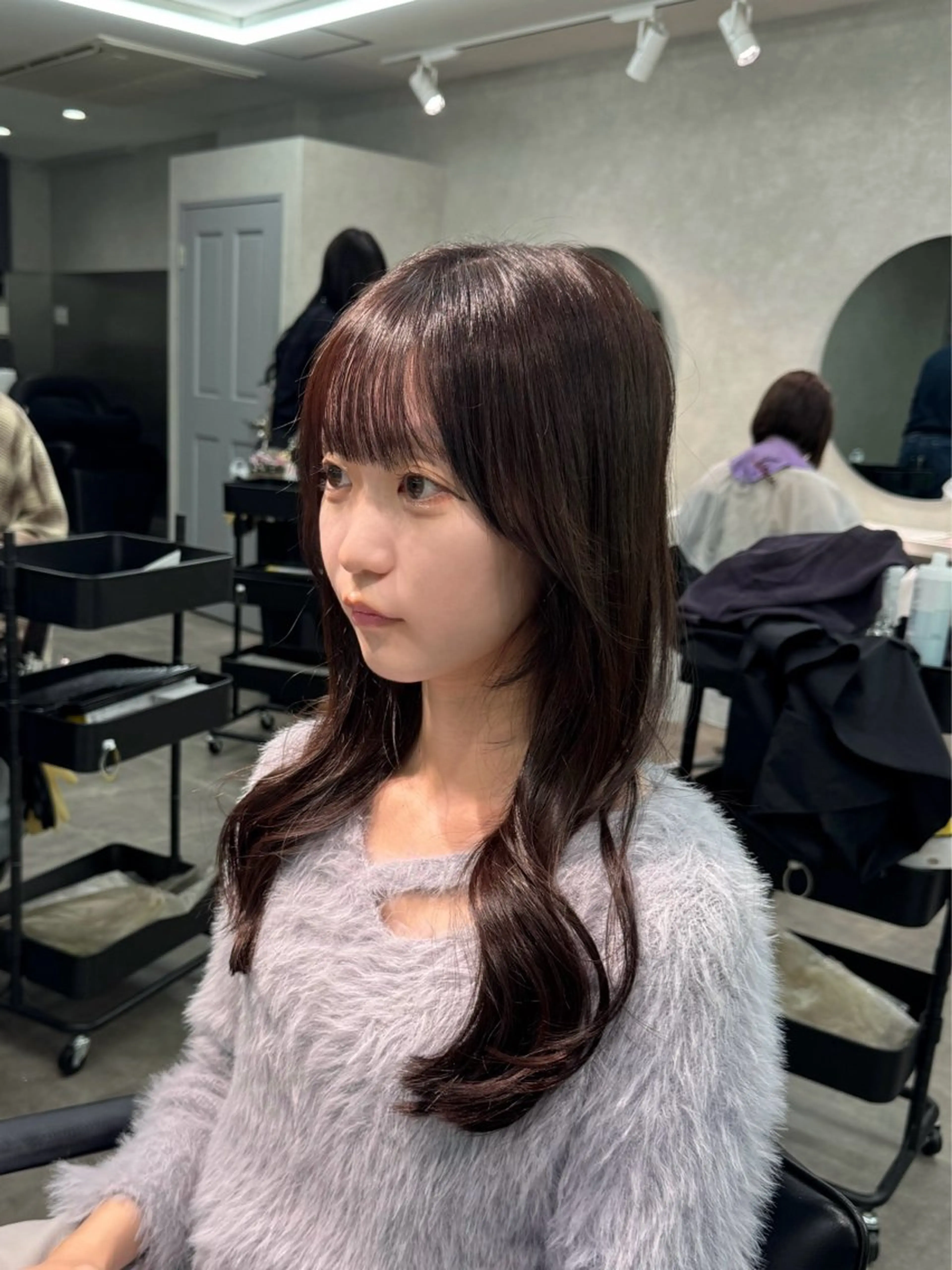 セミロング 韓国特化🇰🇷千葉 /レイヤーカット竜生のヘアスタイル