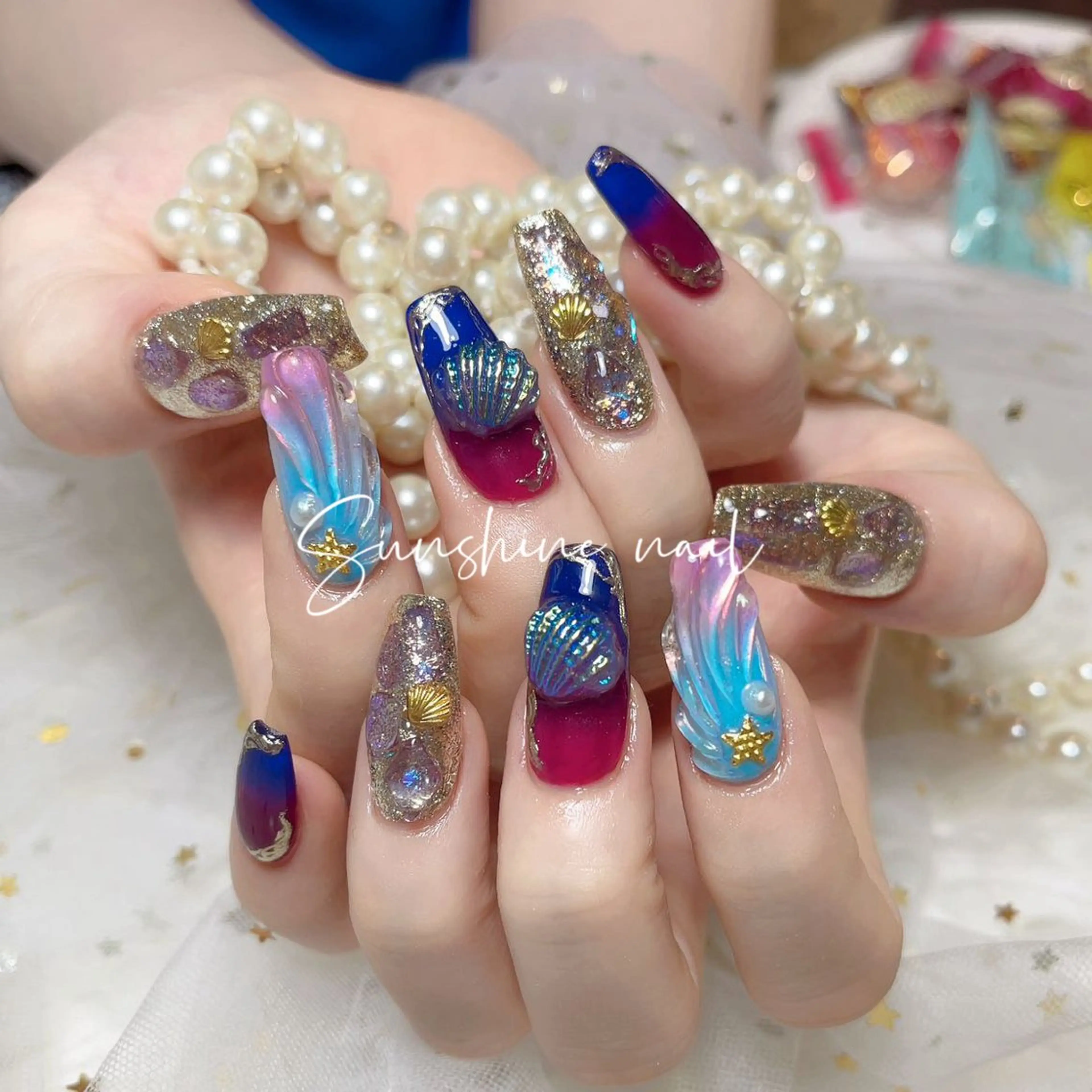 ネイル Sunshine   nail salon所属・サンシャイン ネイル池袋店のネイルデザイン