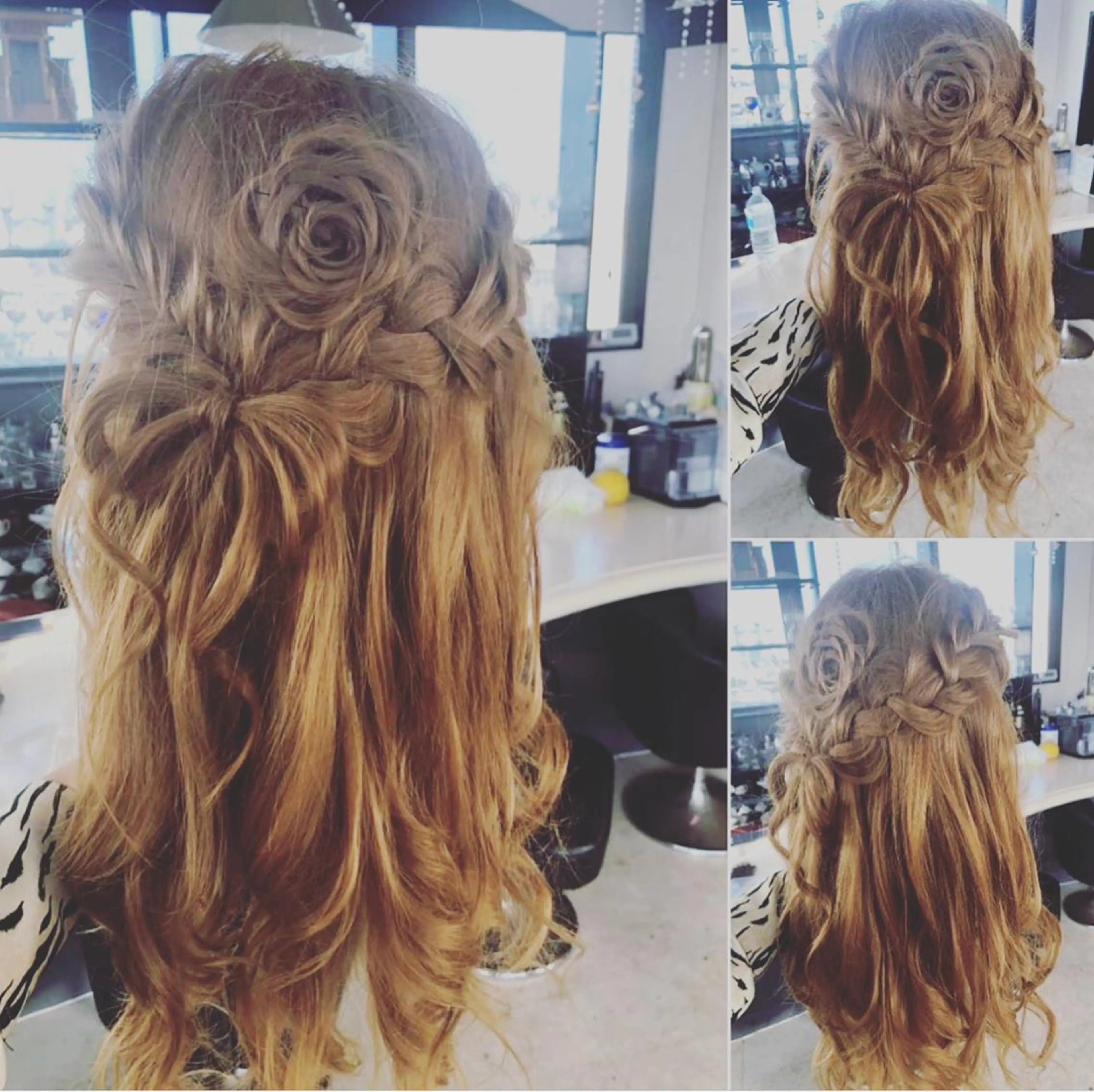 ロング カラー パーマ ヘアアレンジ メンズ キッズ ネイル マツエク・マツパ 銀河 ティンガーラのヘアスタイル