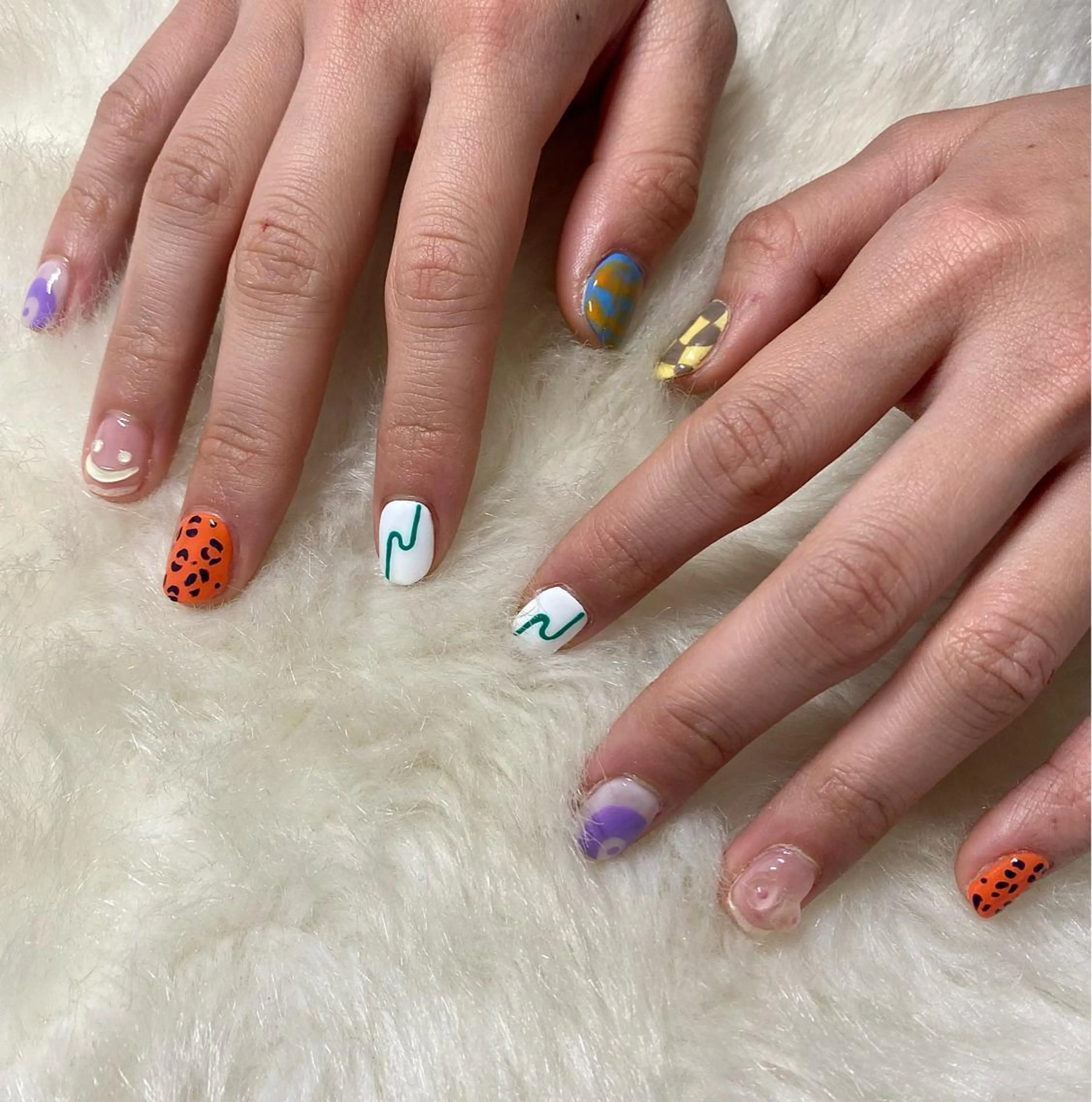 ネイル ハンドネイル OOMINE KAORIのネイルデザイン