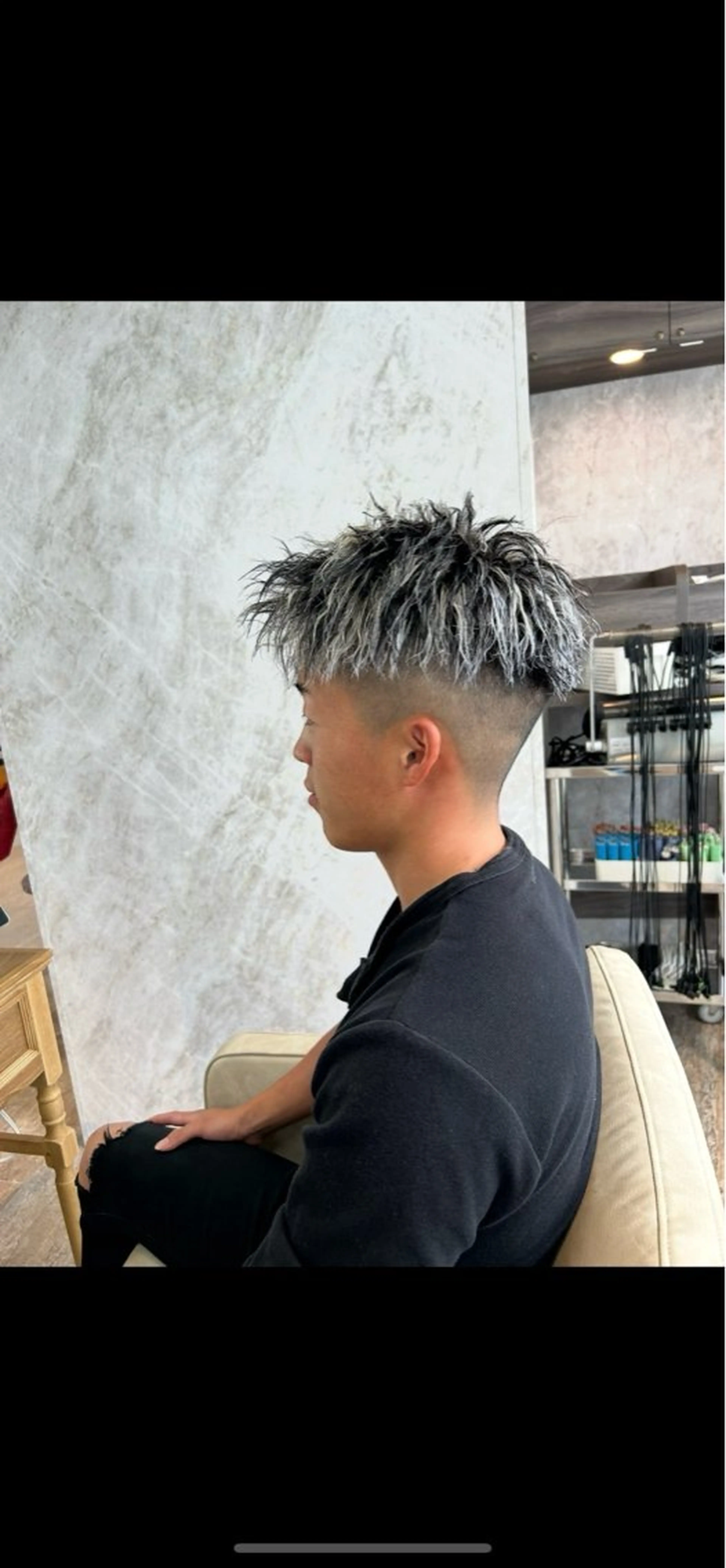 カラー Shimazaki Yojiのヘアスタイル