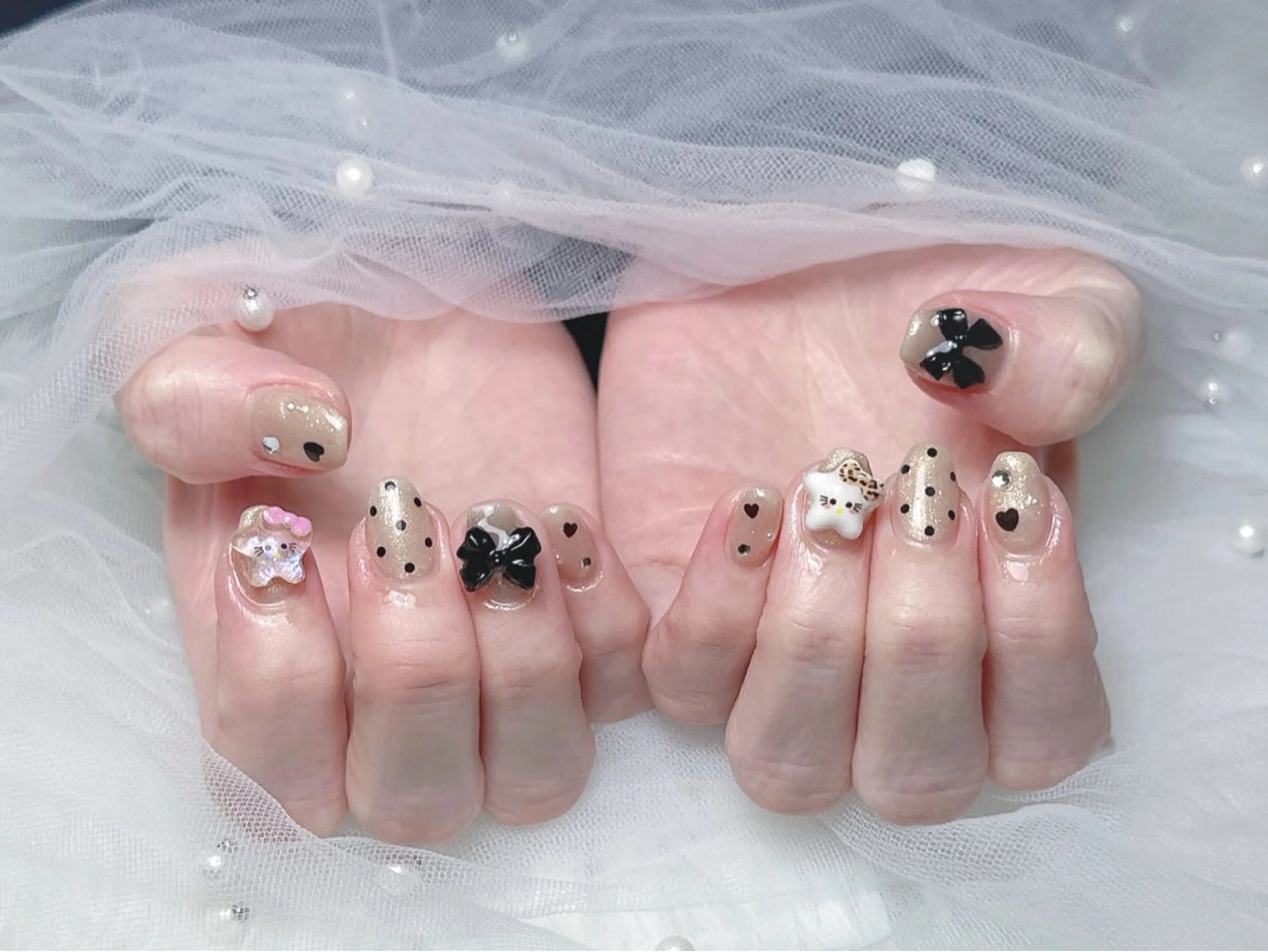 ネイル ハンドネイル 【Eclat ｴｸﾗ】nail＆beauty所属・Eclat〔ｴｸﾗ〕 MOEKA𝜗𝜚*のネイルデザイン