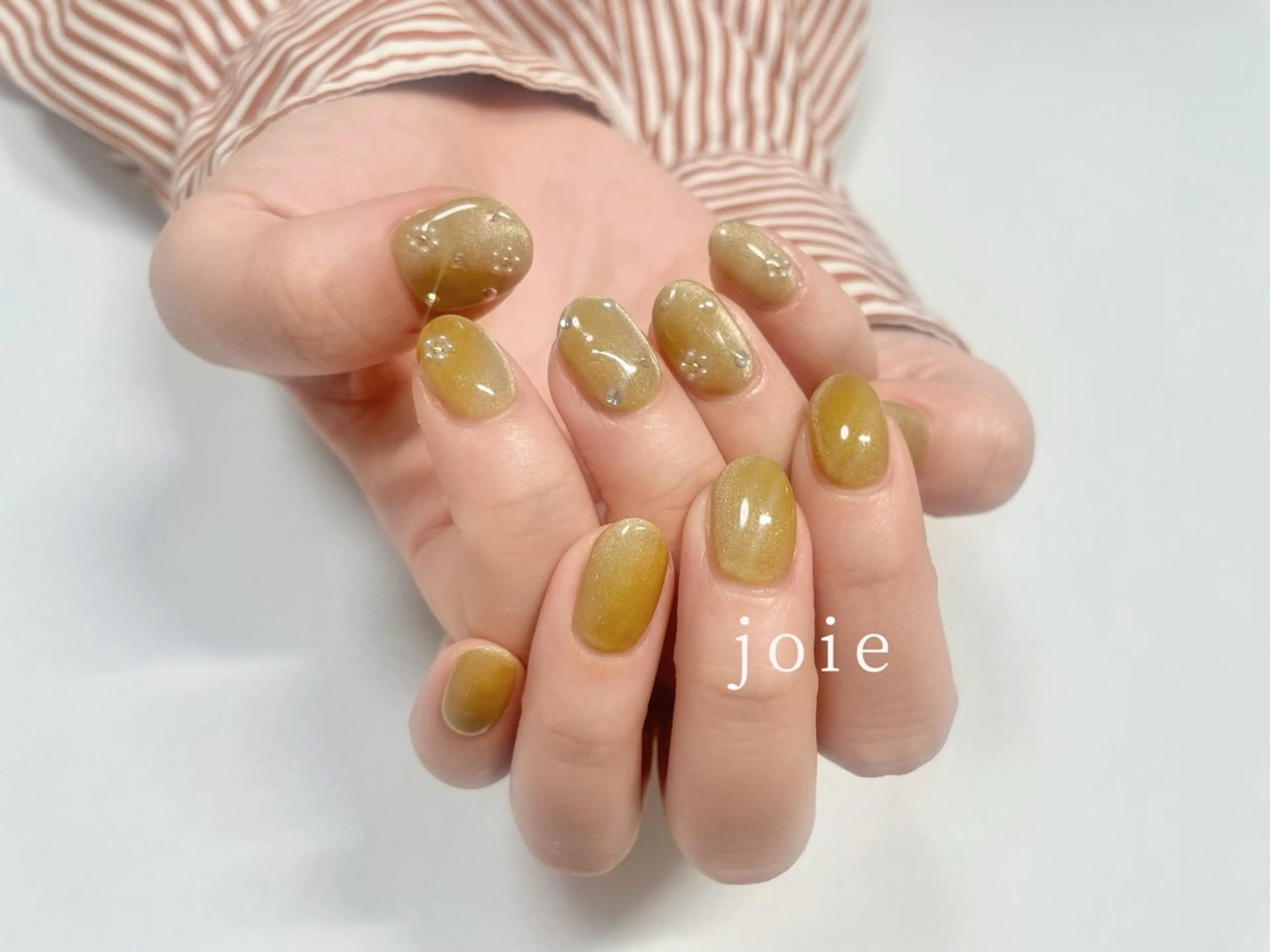 ネイル フットネイル ジェルネイル キラキラネイル マグネットネイル パラジェル Nailist Mikuのネイルデザイン