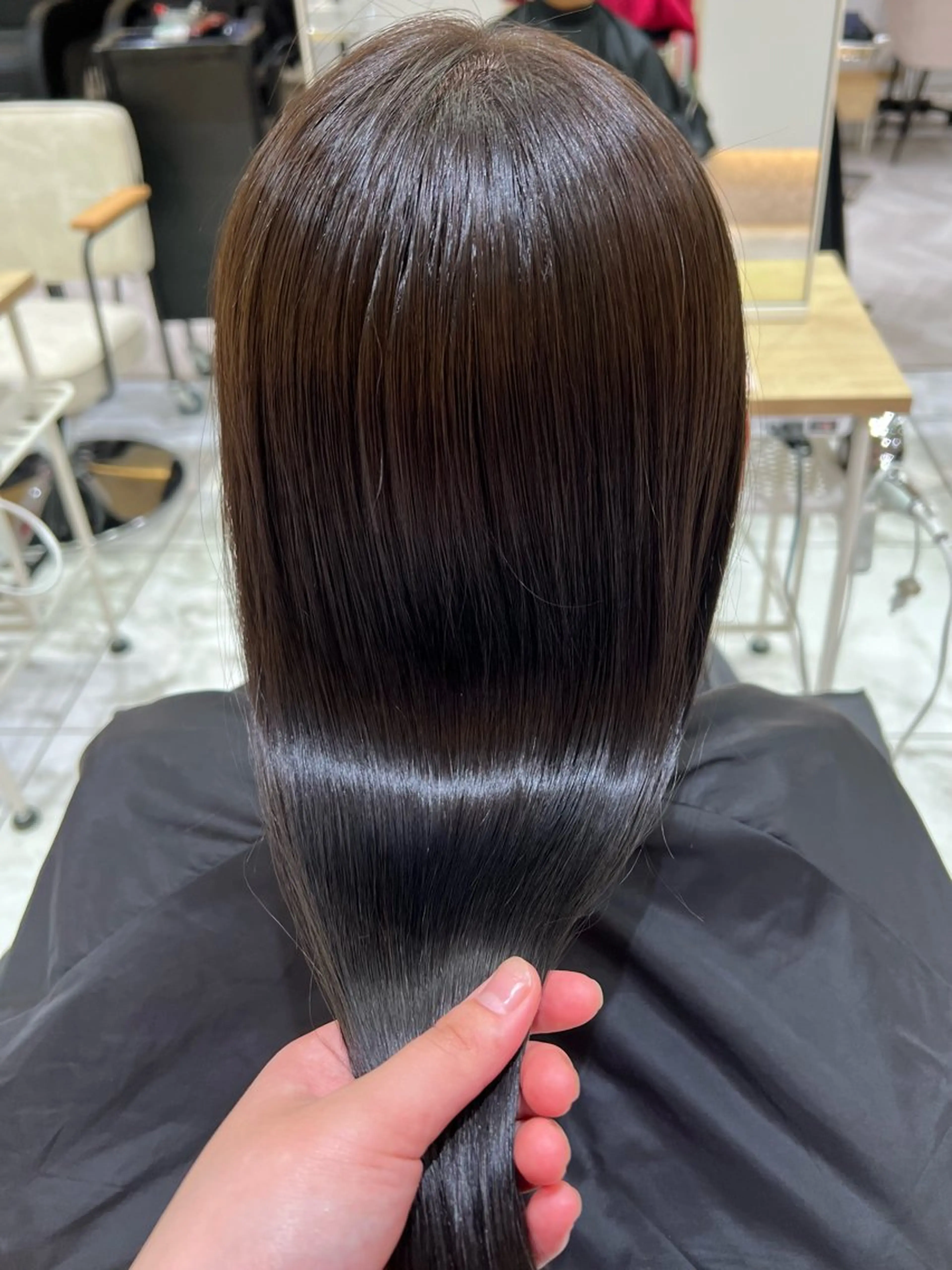 ロング 髪質改善 ヘアカラー トリートメント オシャレデザイン 🧺🪽/SHUNOのヘアスタイル