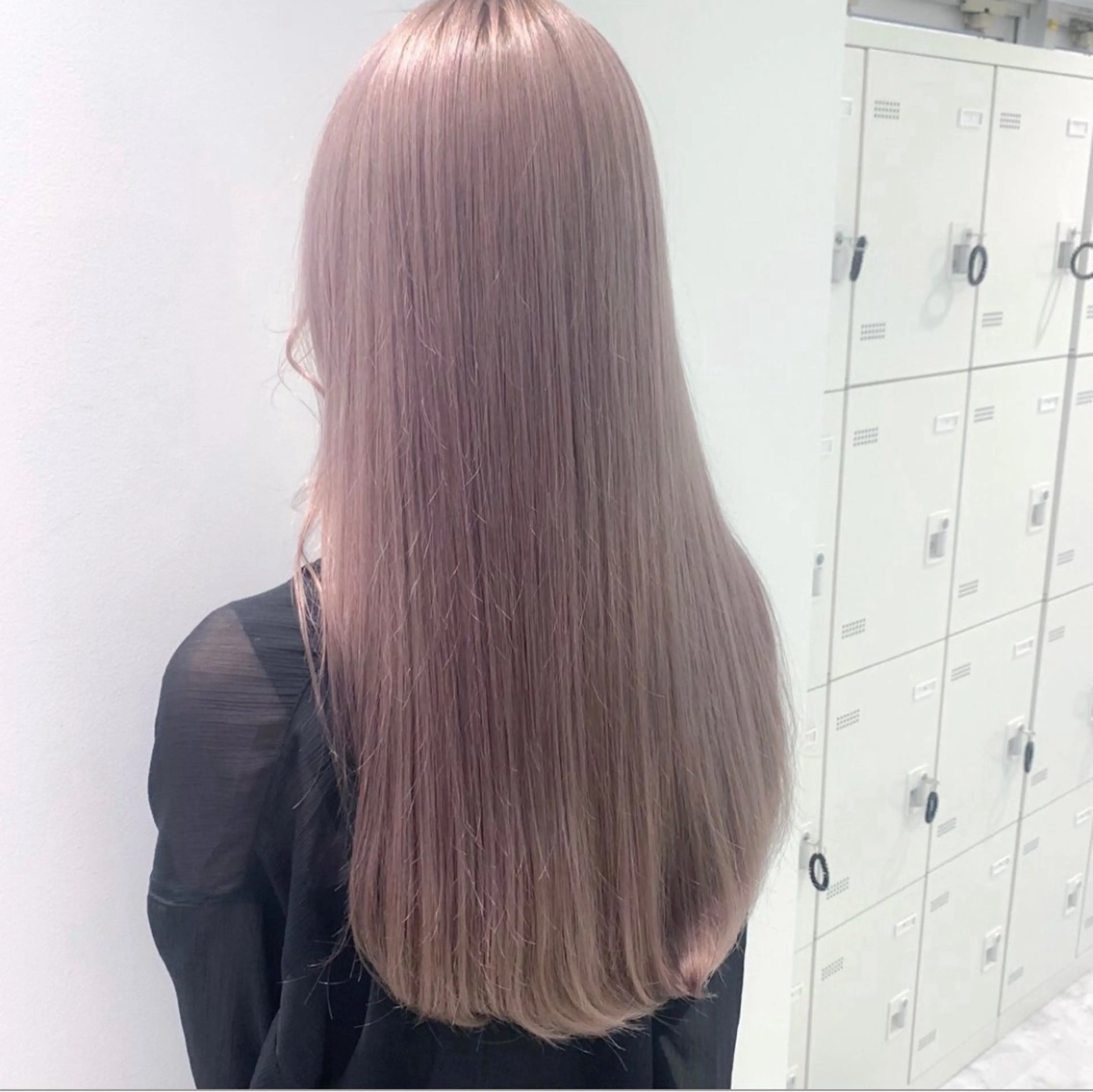 ロング カラー カット ヘアカラー トリートメント ヘッドスパ ヘアセット 🤍透明感トレンド 🤍上品ヘア🤍のヘアスタイル