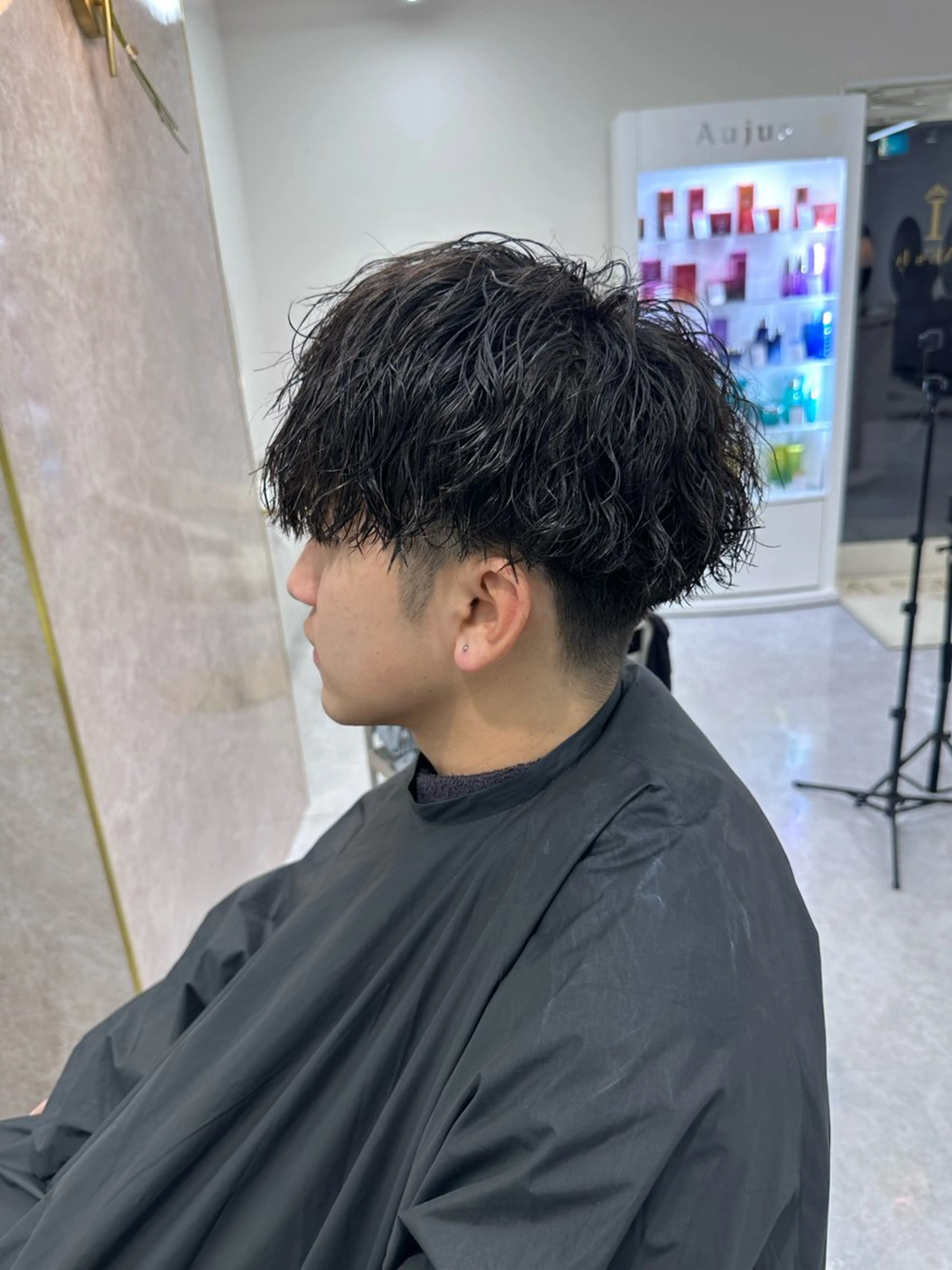 パーマ メンズ 艶髪カラー RIKU🎈のヘアスタイル
