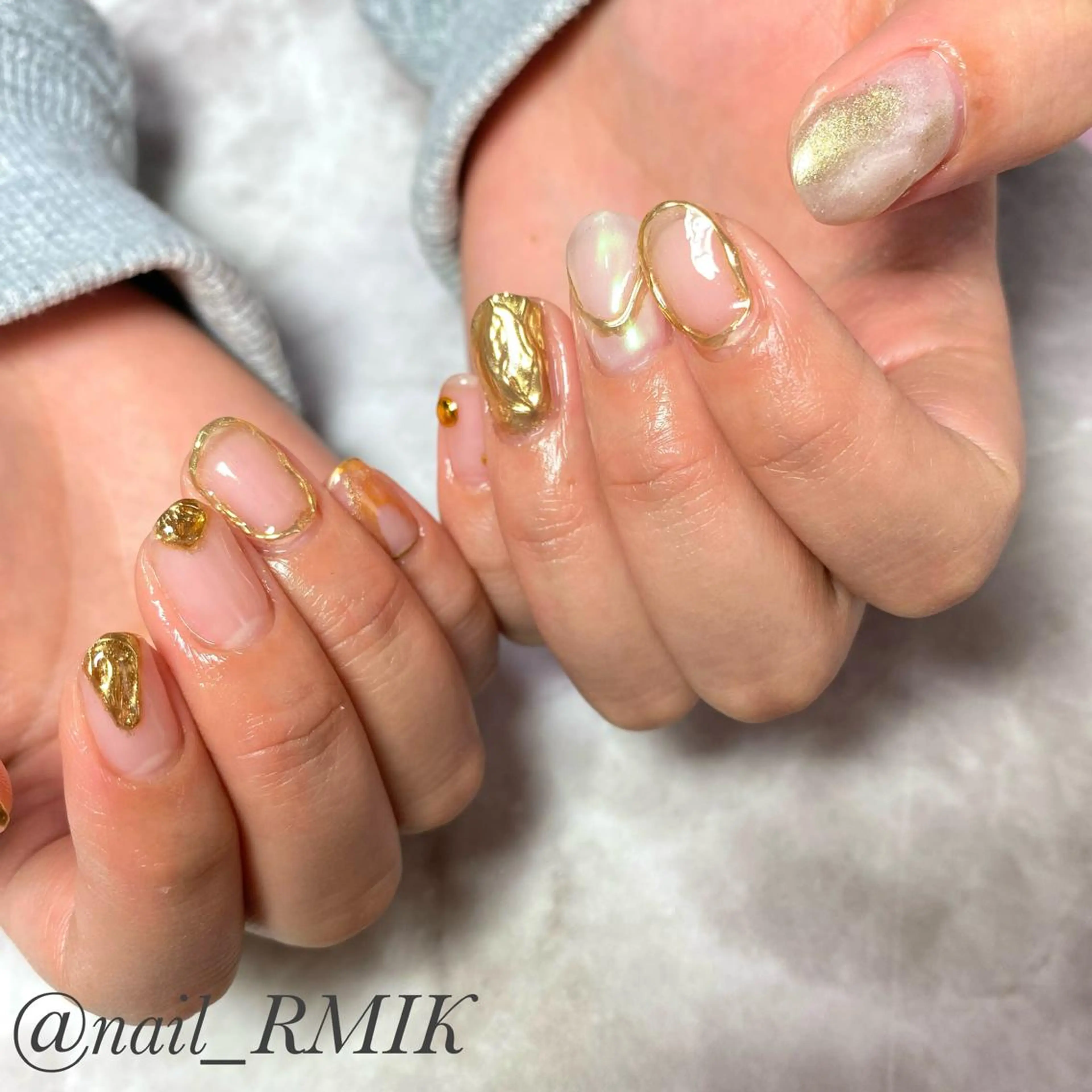 ネイル ハンドネイル nailsalon RMIKのネイルデザイン