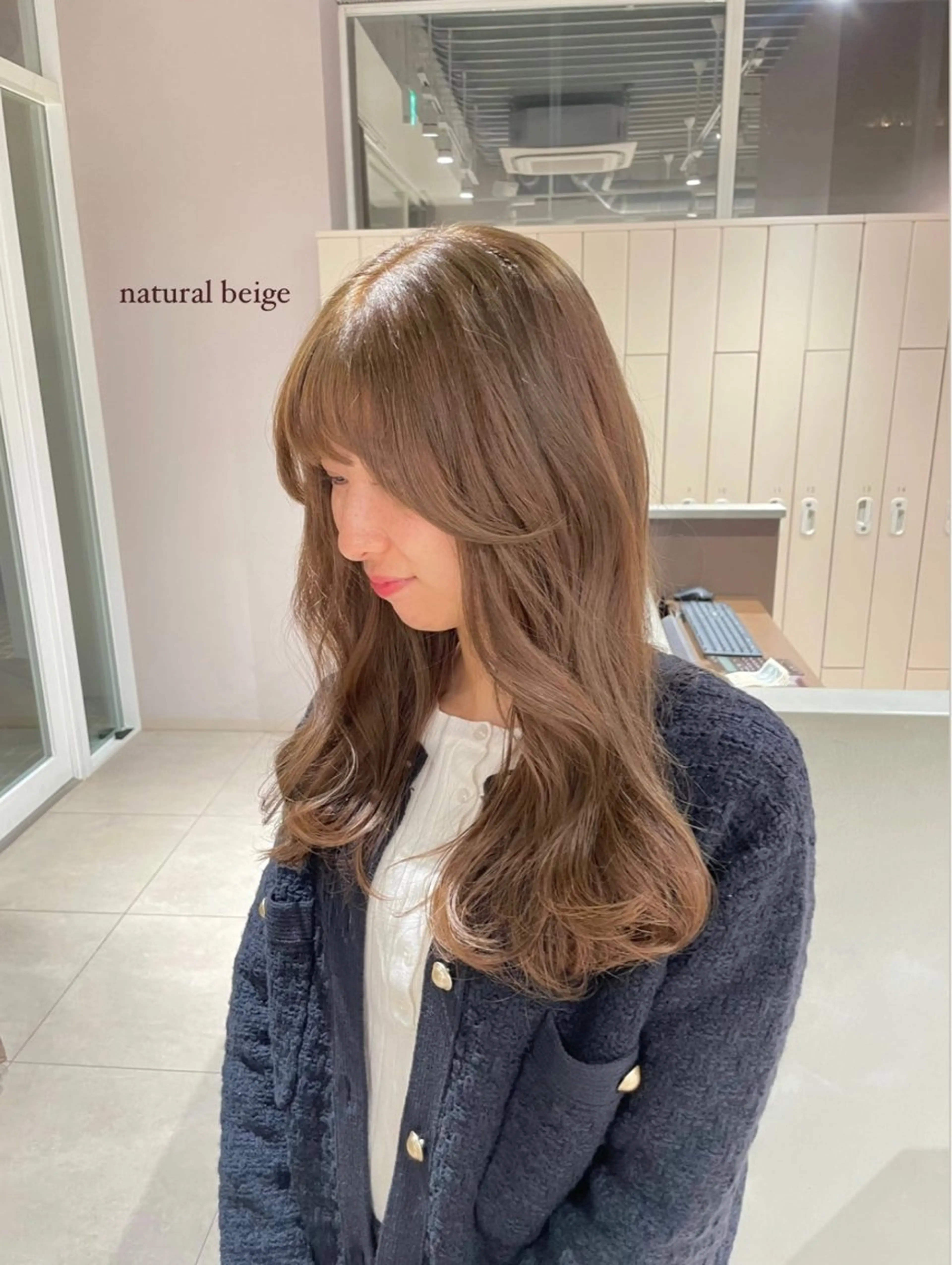 ロング カラー ブリーチ 透明感カラー ブリーチなしカラー Haruna / 透明感カラー🌙のヘアスタイル