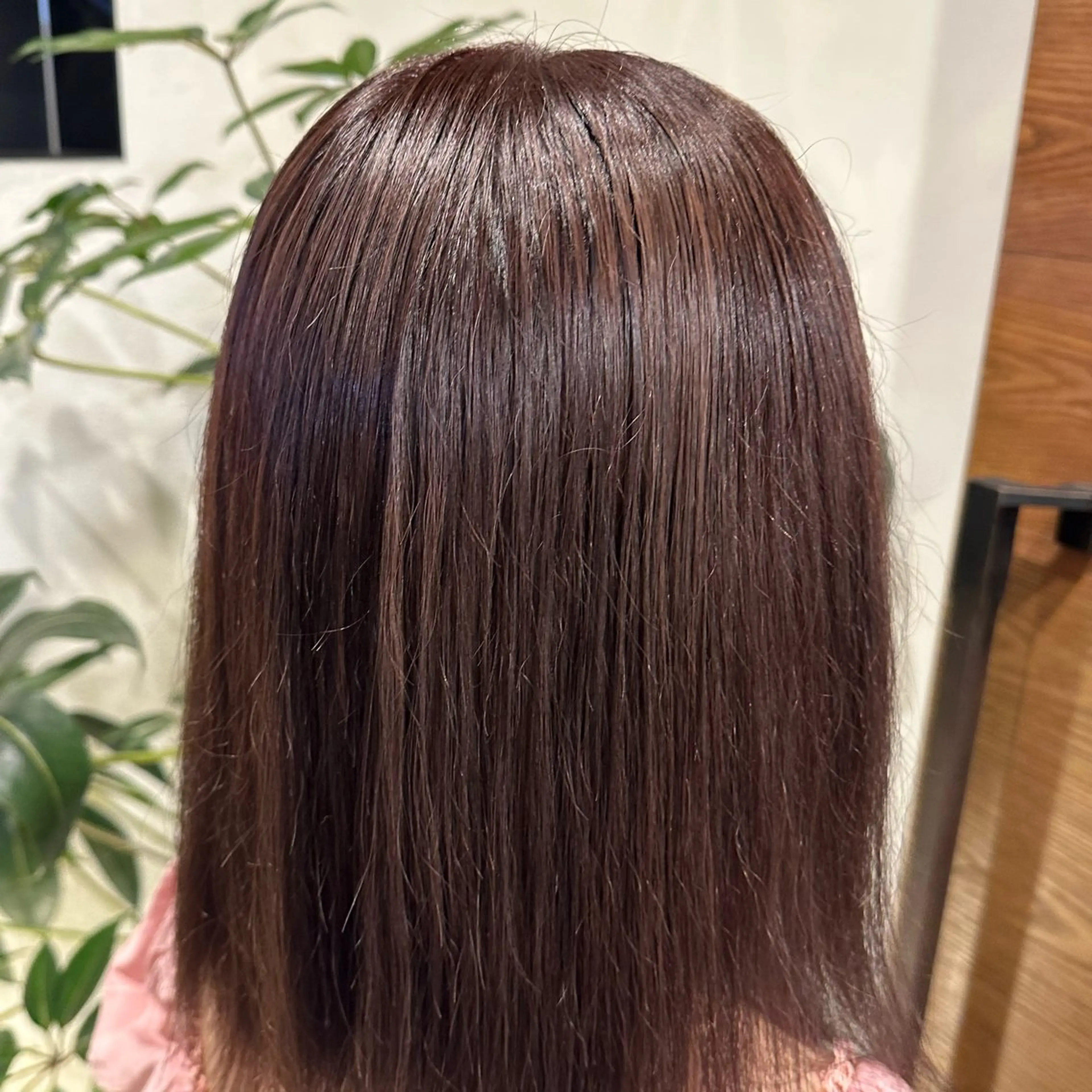 ミディアム ヘアカラー momo 札幌美容師のヘアスタイル