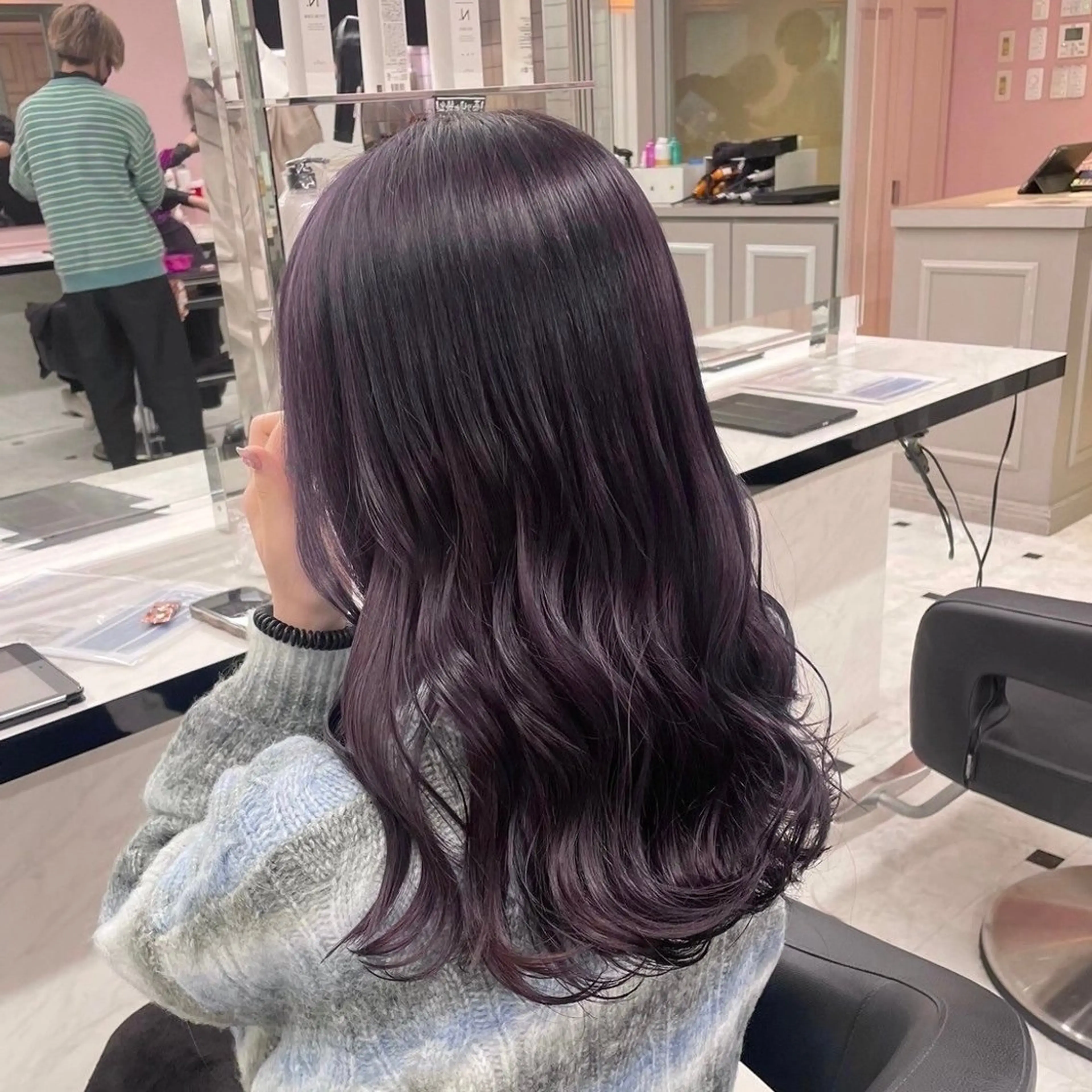 セミロング カラー 暖色♡ガーリー Chinatsu🎀のヘアスタイル