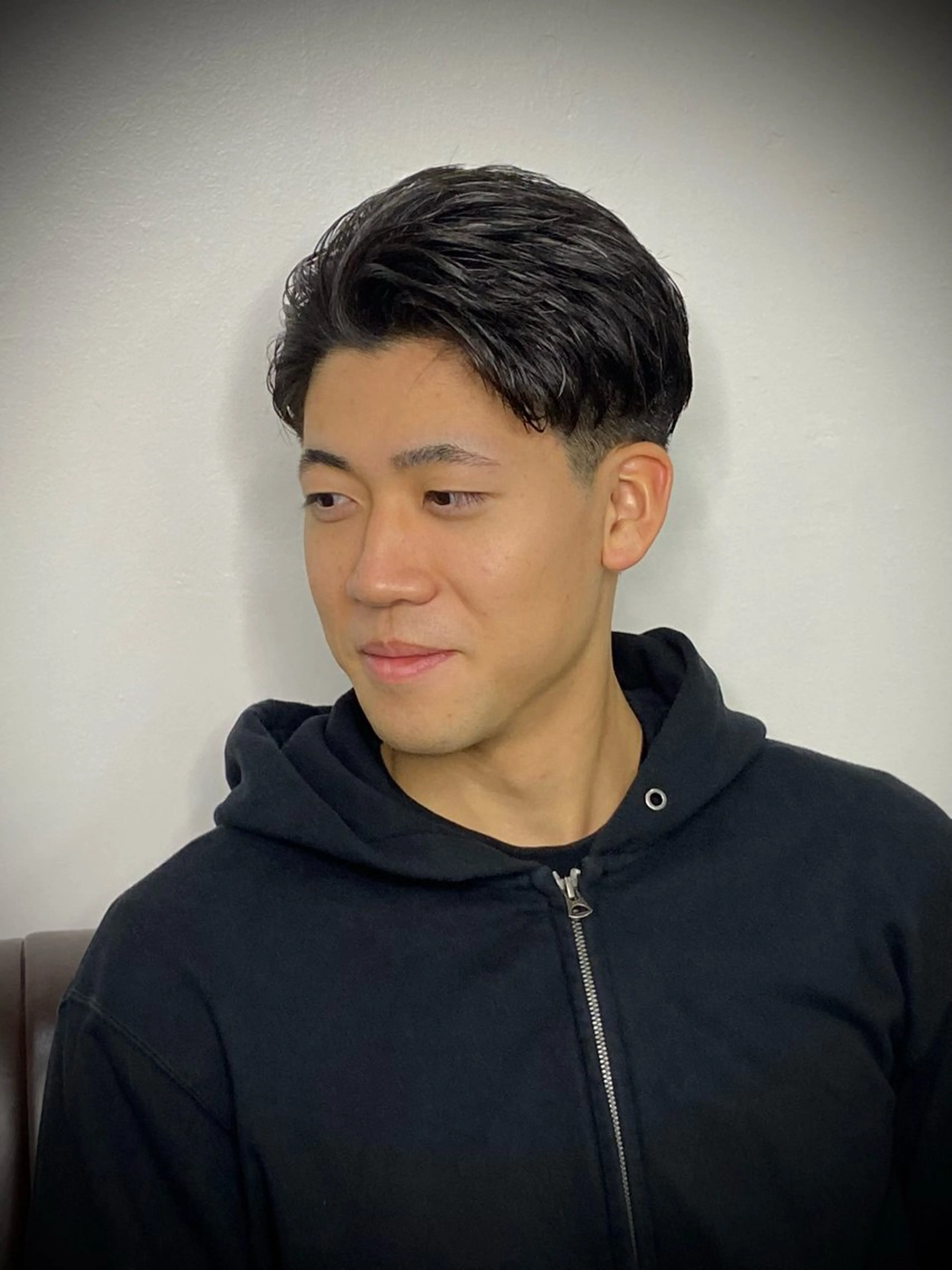 ショート メンズ カット 柄﨑 比呂/ancielのヘアスタイル