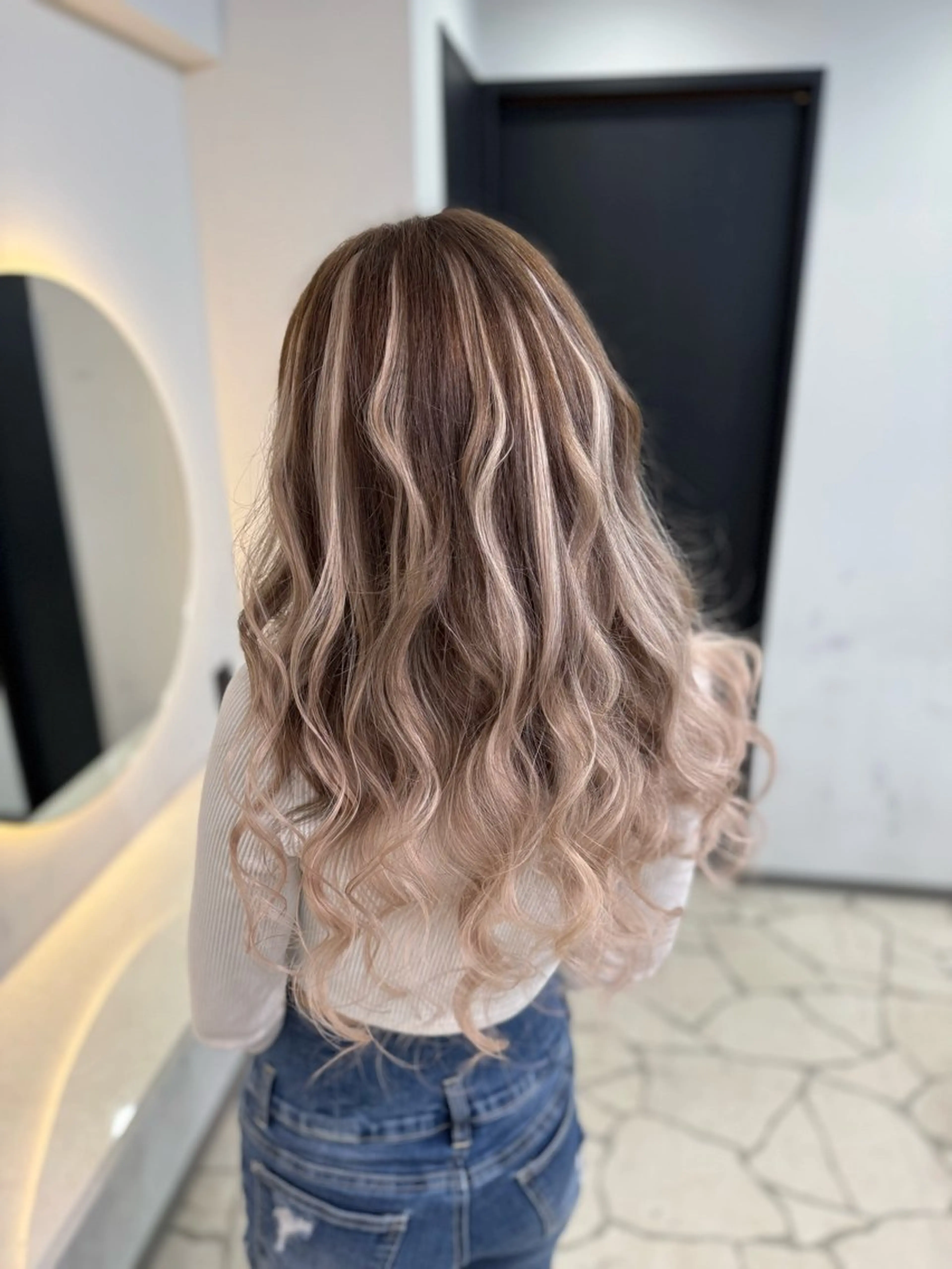 ロング カラー Lapis シオンのヘアスタイル