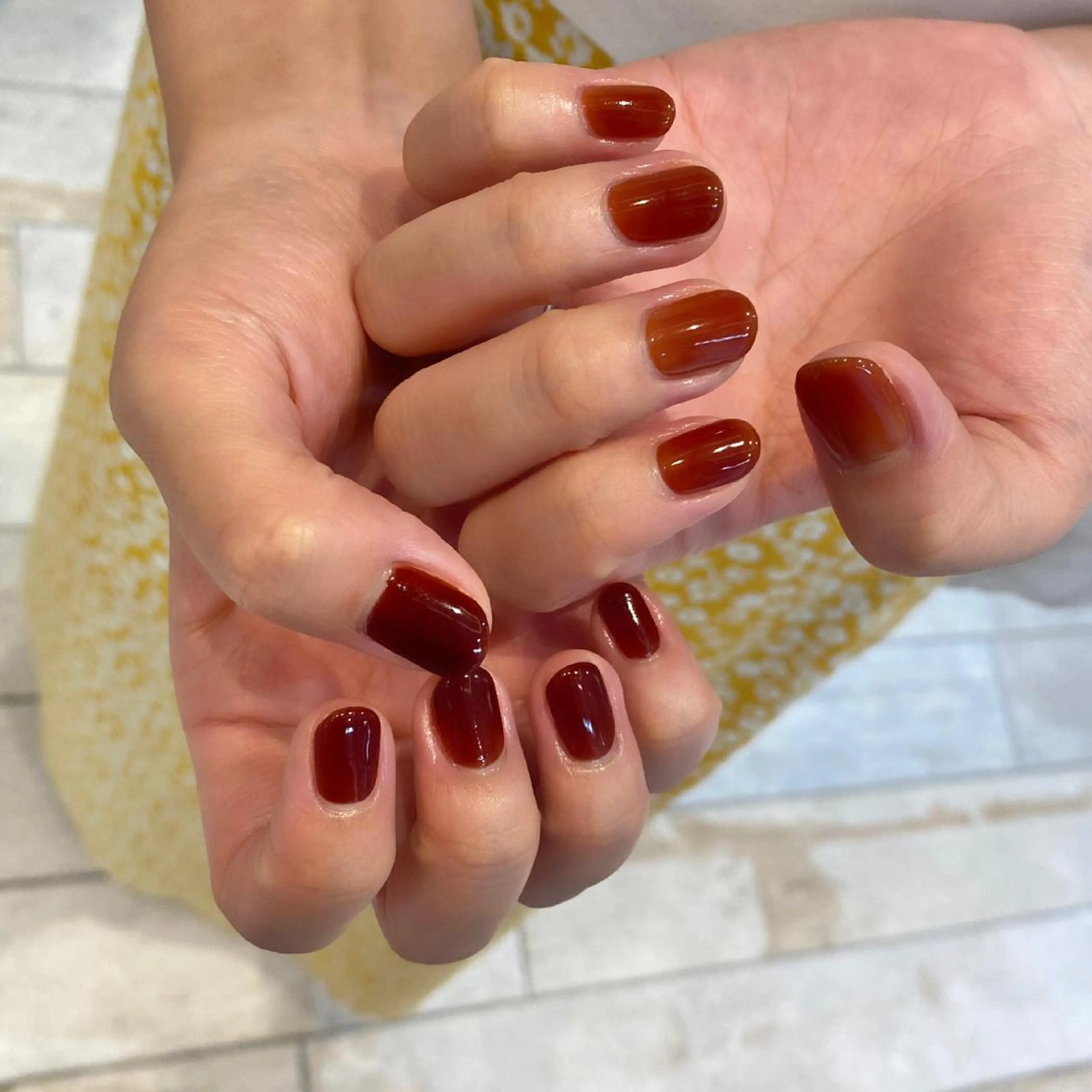 ネイル ハンドネイル Yuriko Omi パラジェル/渋谷のネイルデザイン