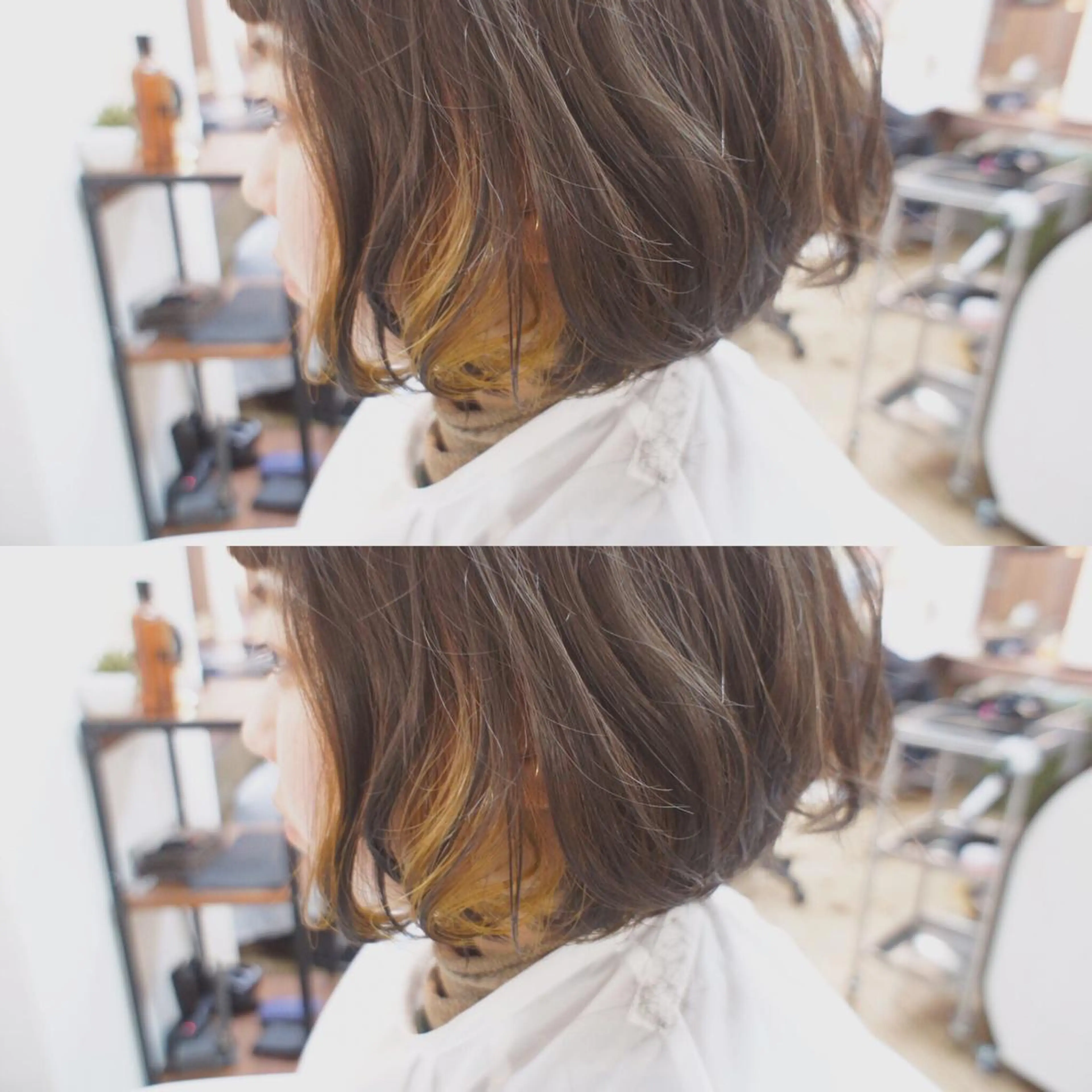 ショート カラー ヘアアレンジ This所属・🟦髪質改善6年 💊YAMAMOTOのヘアスタイル