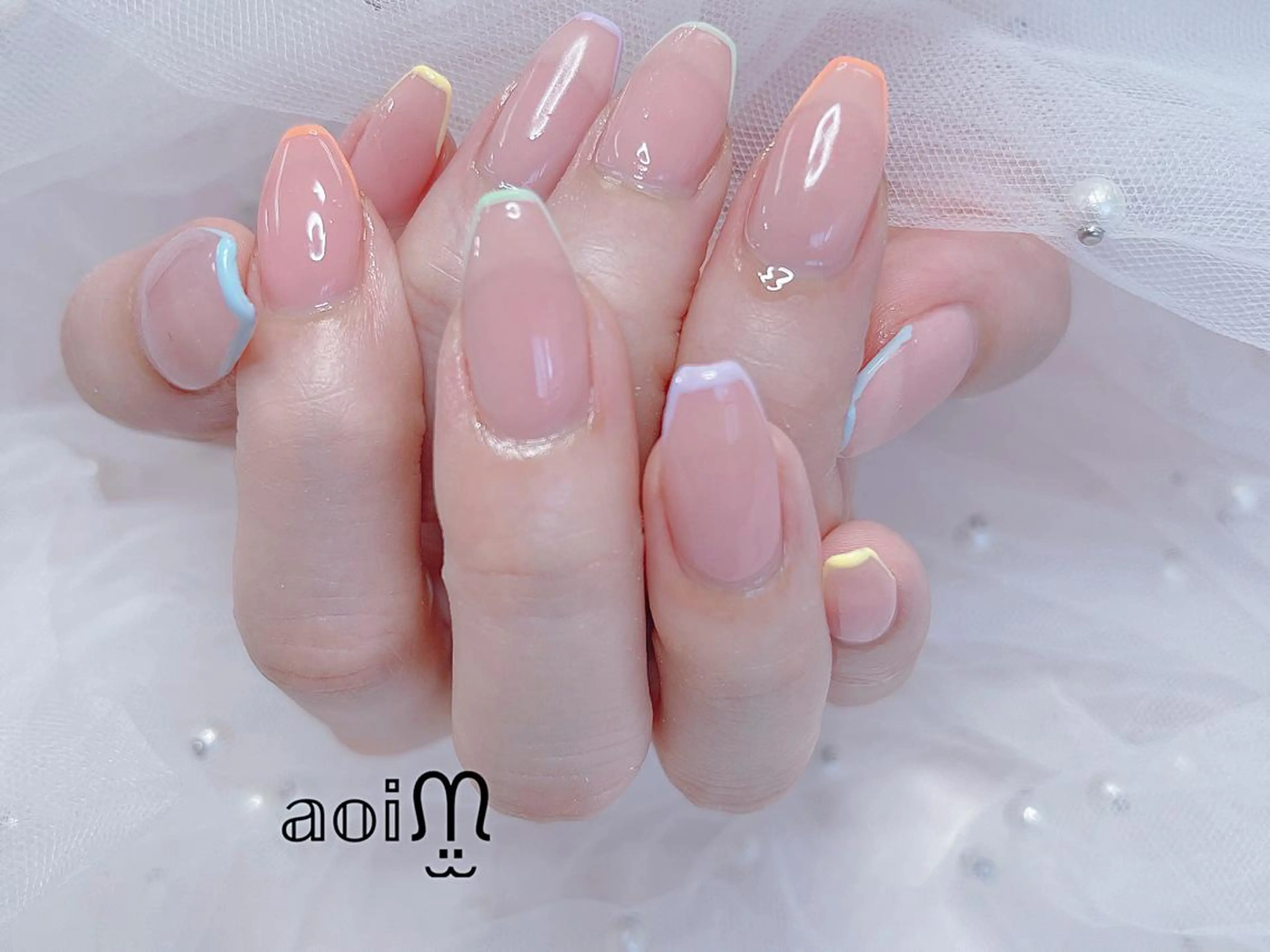 ネイル 葵うさぎ所属・葵うさぎ AIのネイルデザイン