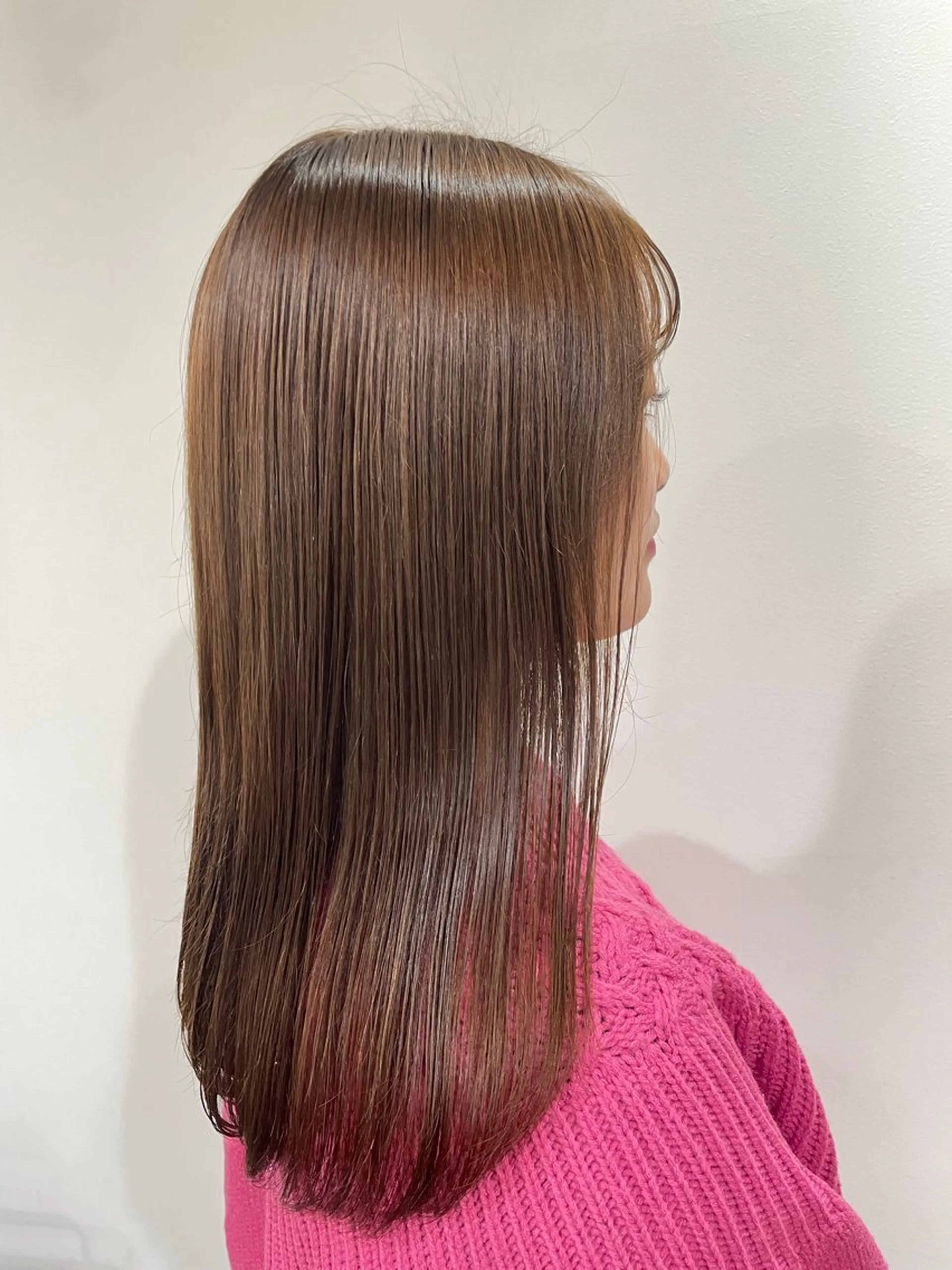 ロング カラー アッシュ ベージュカラー ヘアカラー merc.谷本 澪のヘアスタイル