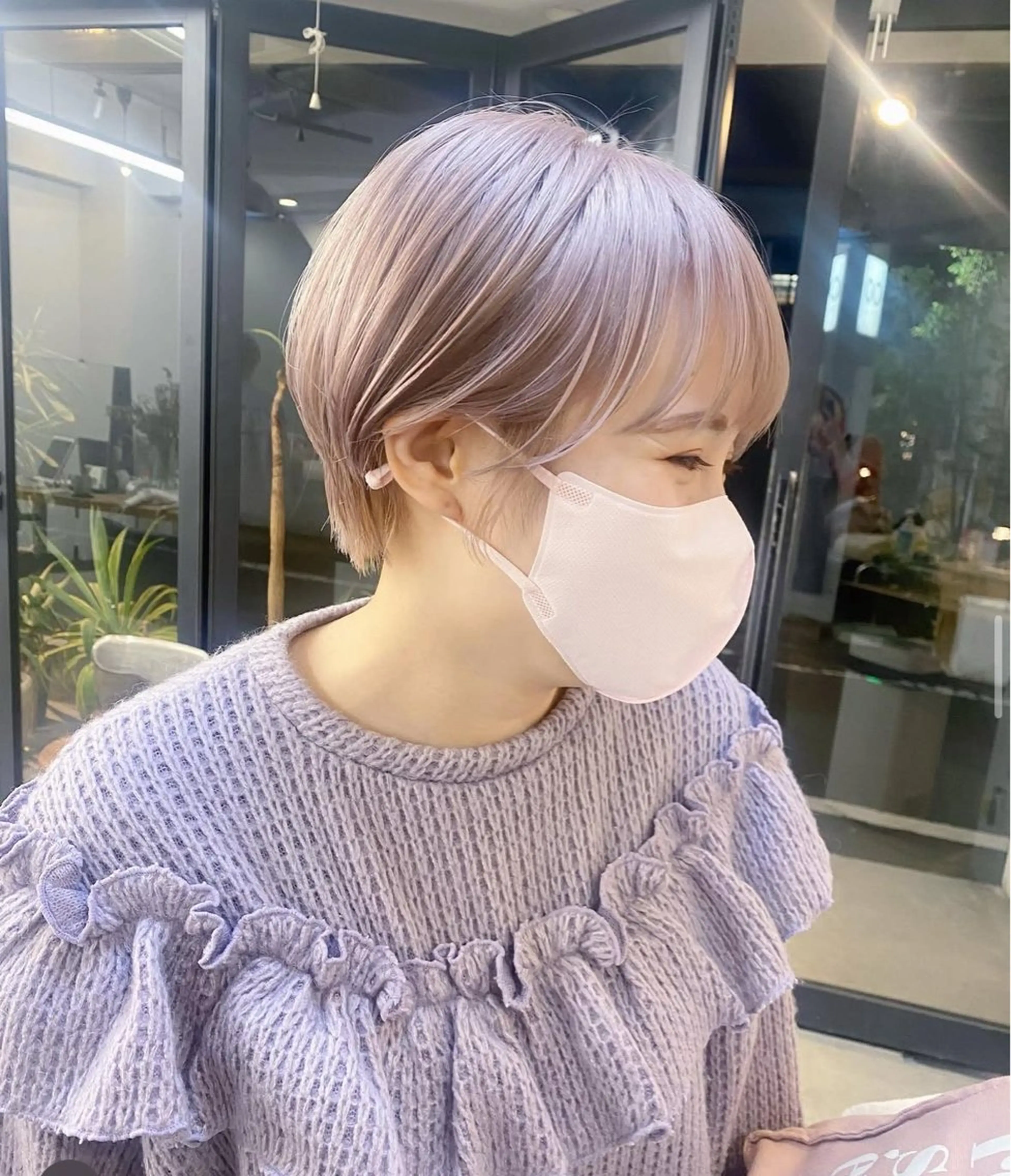 ショート カット ヘアカラー トリートメント ✨似合わせ ショート/yui✨のヘアスタイル