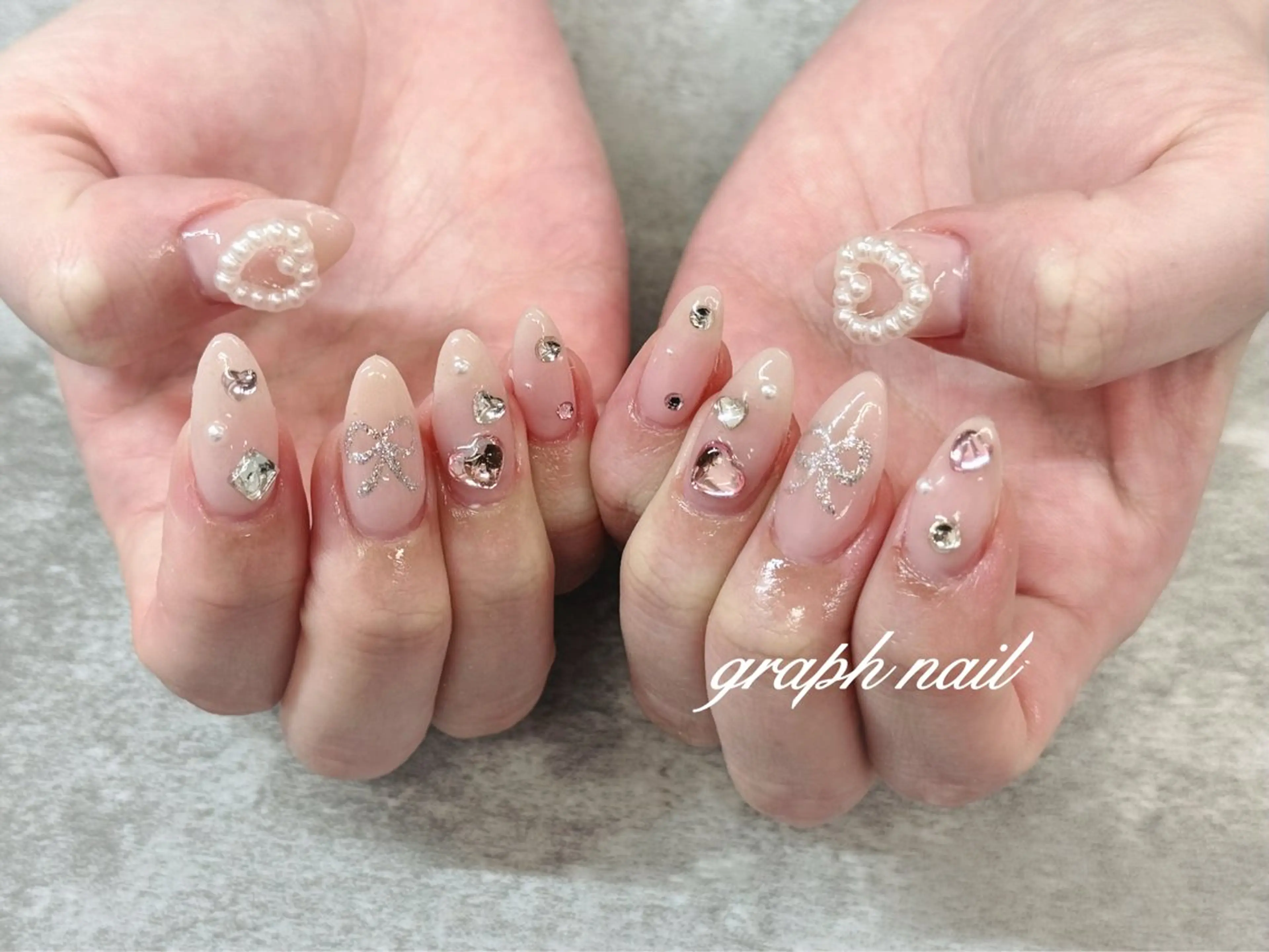 ネイル ハンドネイル graph nail【グラフ ネイル】所属・graphnail‪ ‪‪❤︎‬manaのネイルデザイン