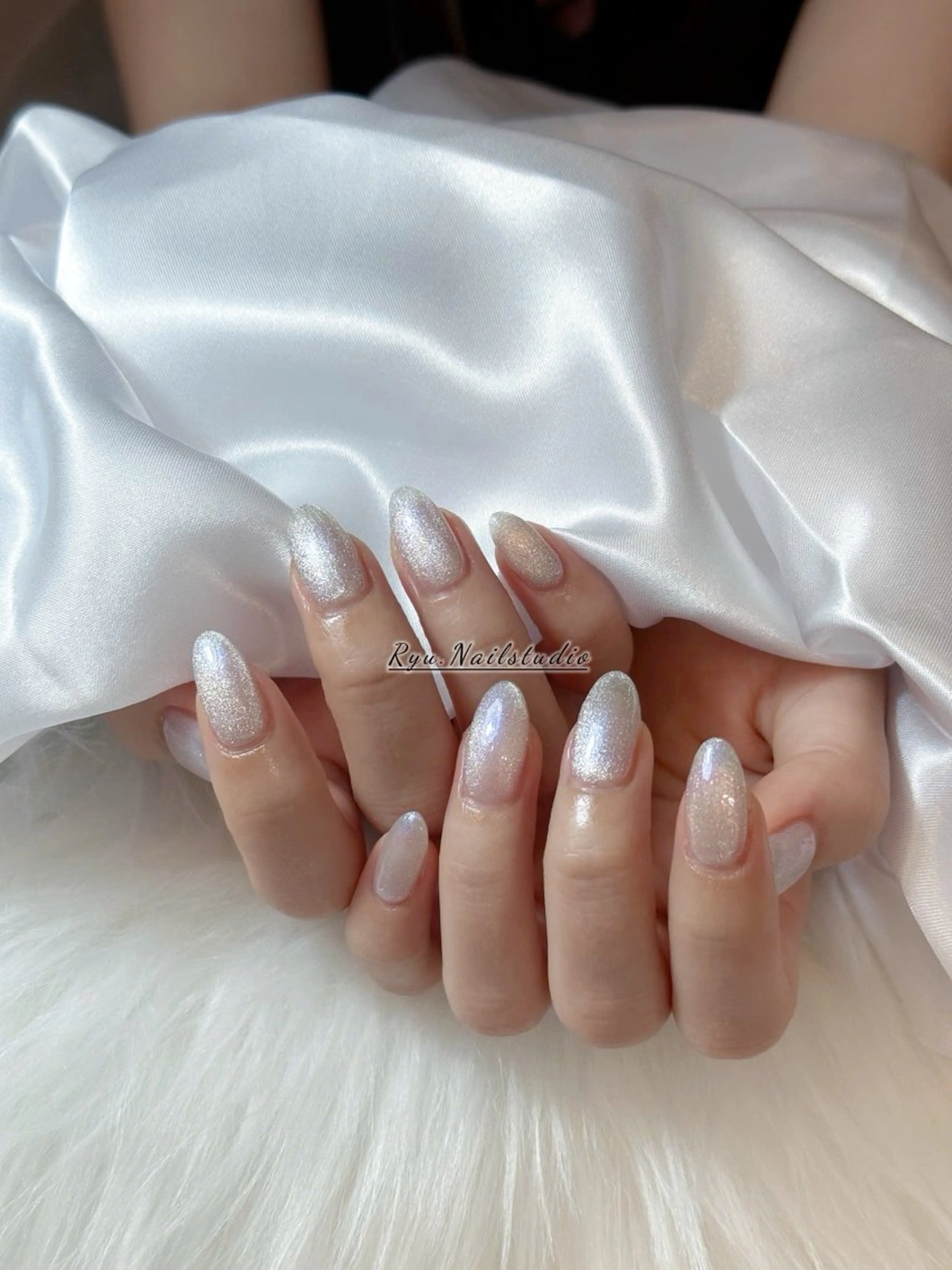 ネイル アートネイル フラワーネイル フレンチネイル ジェルネイル グラデーション ハンドネイル Ryunail所属・ryunail shinokuboのネイルデザイン