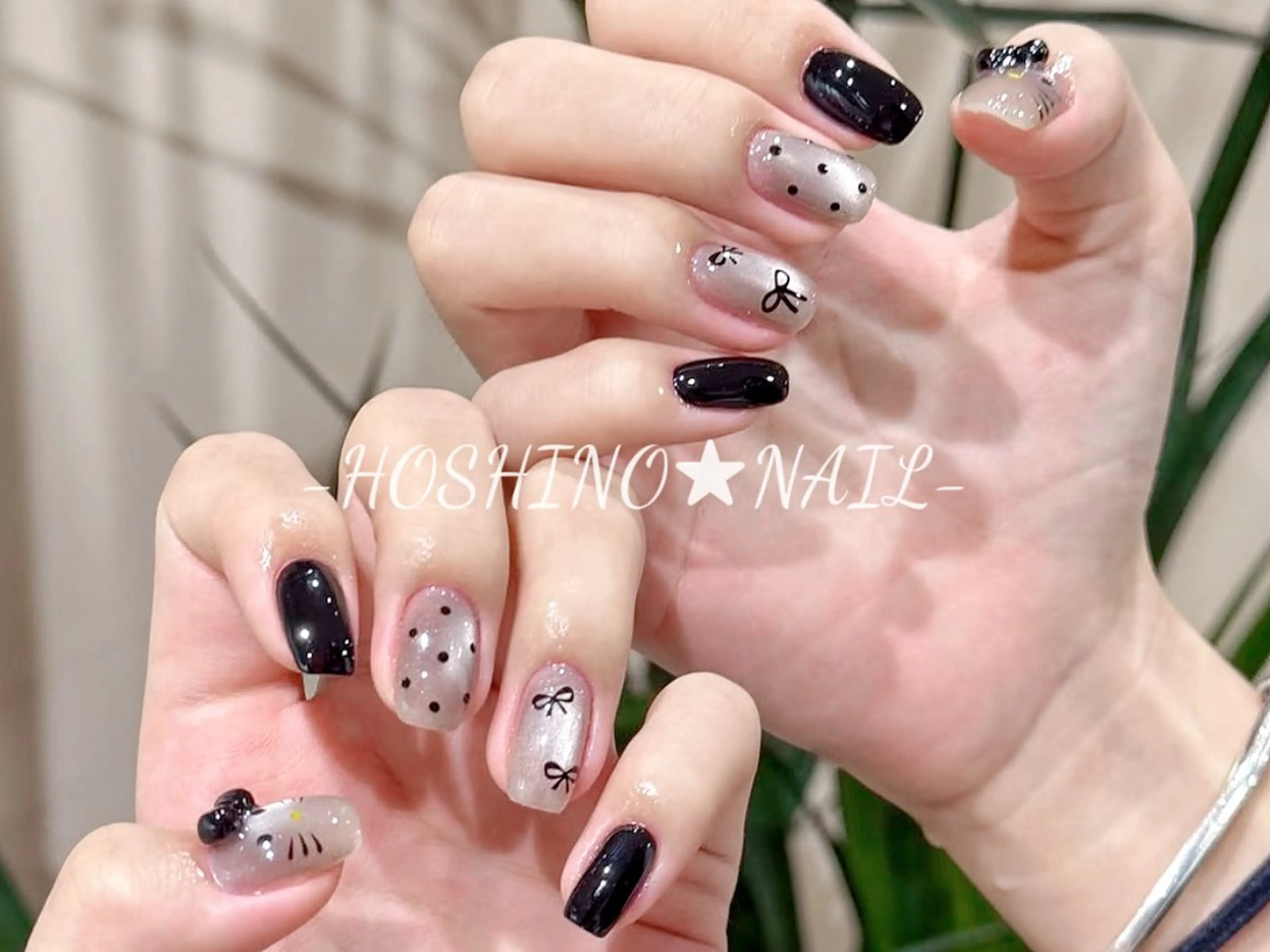 ネイル オーロラネイル チークネイル ドット フットネイル フレンチネイル ハンドネイル ★HOSHINO NAIL★新宿店のネイルデザイン