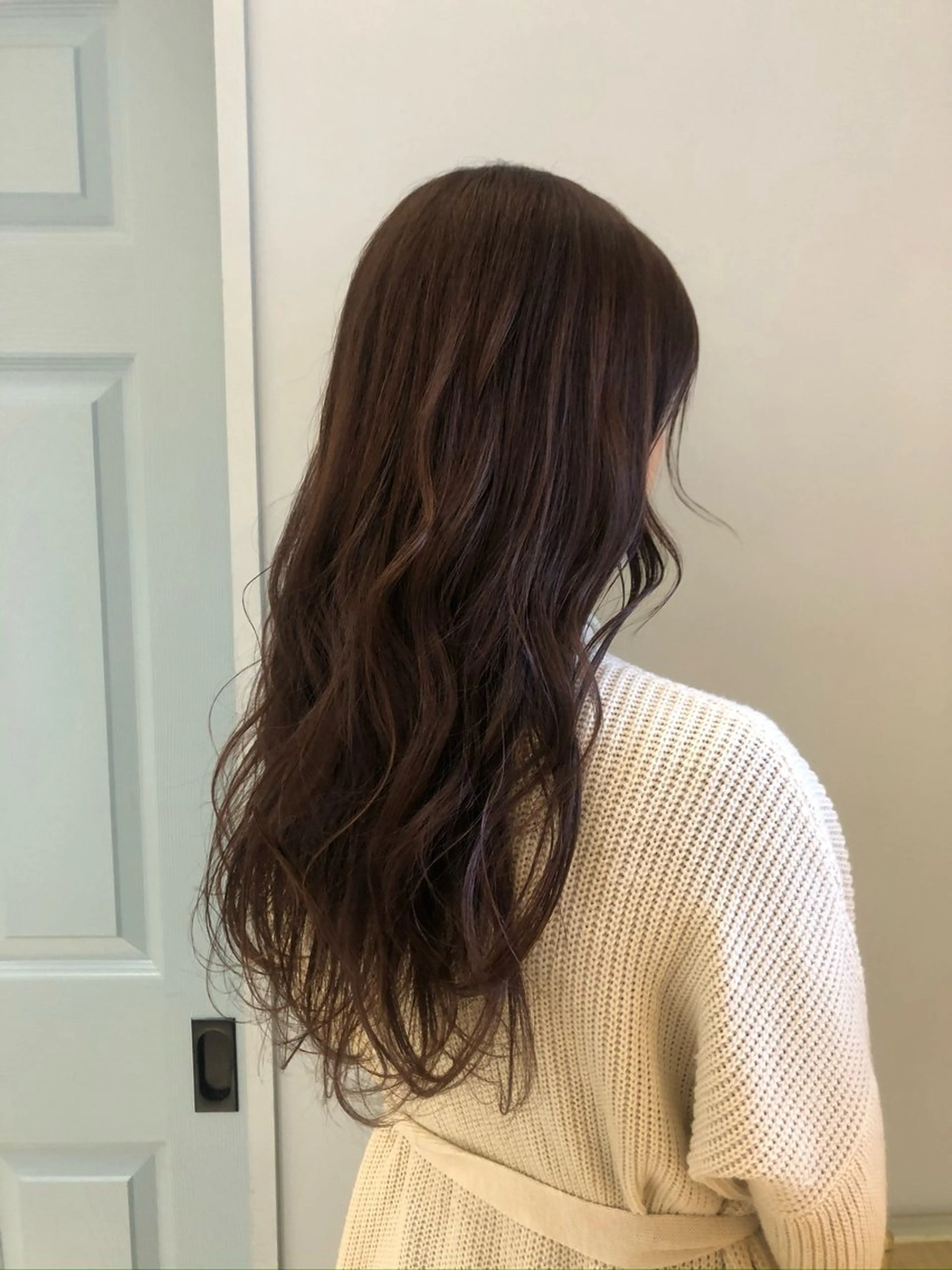 ロング カラー ブラウンカラー ロング カット ヘアカラー TELA HAIR南流山店所属・TELA HAIR Annaのヘアスタイル
