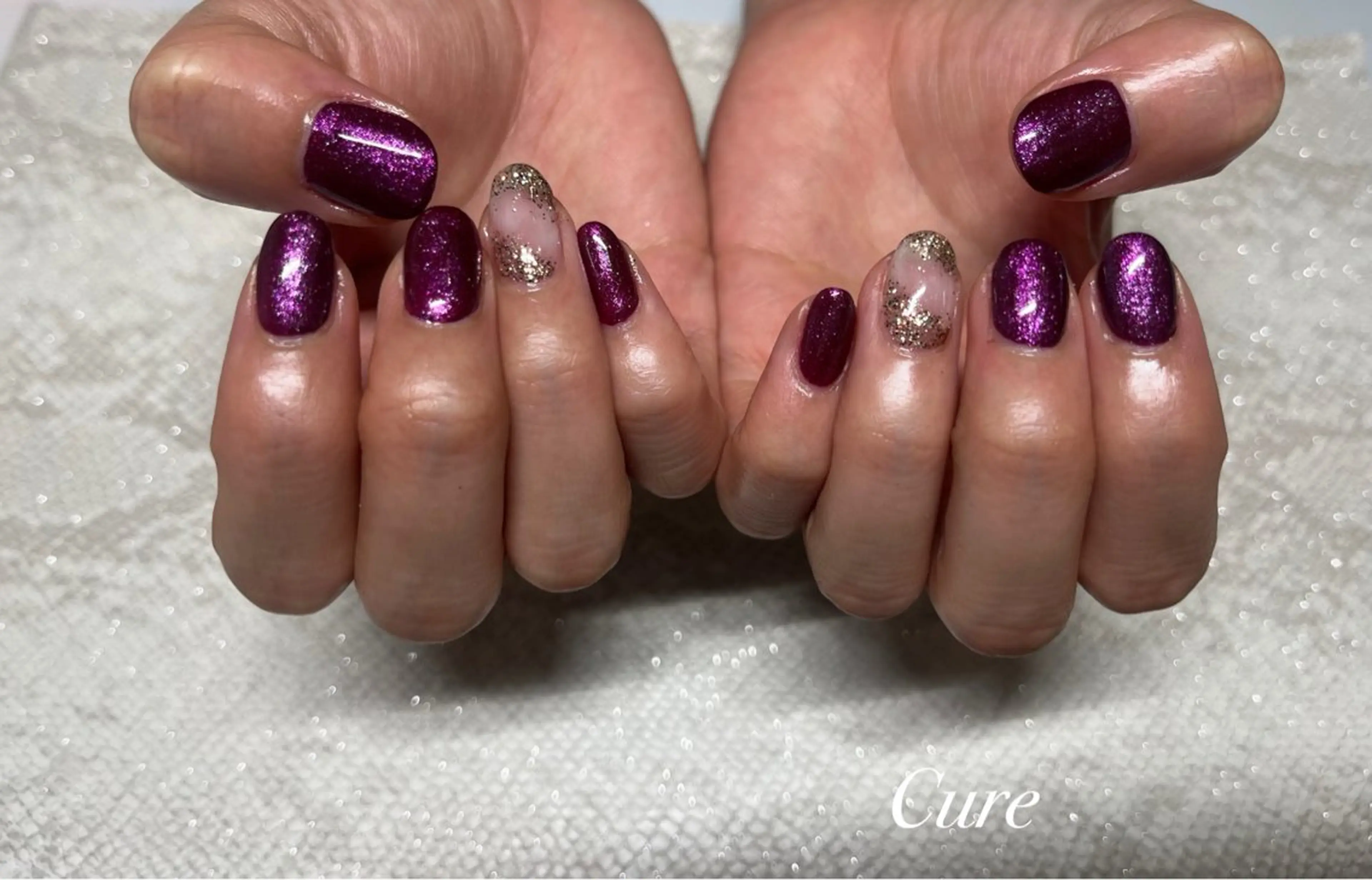 ネイル Nail&まつげエクステSalon Cure所属・岡本 奈央子のネイルデザイン
