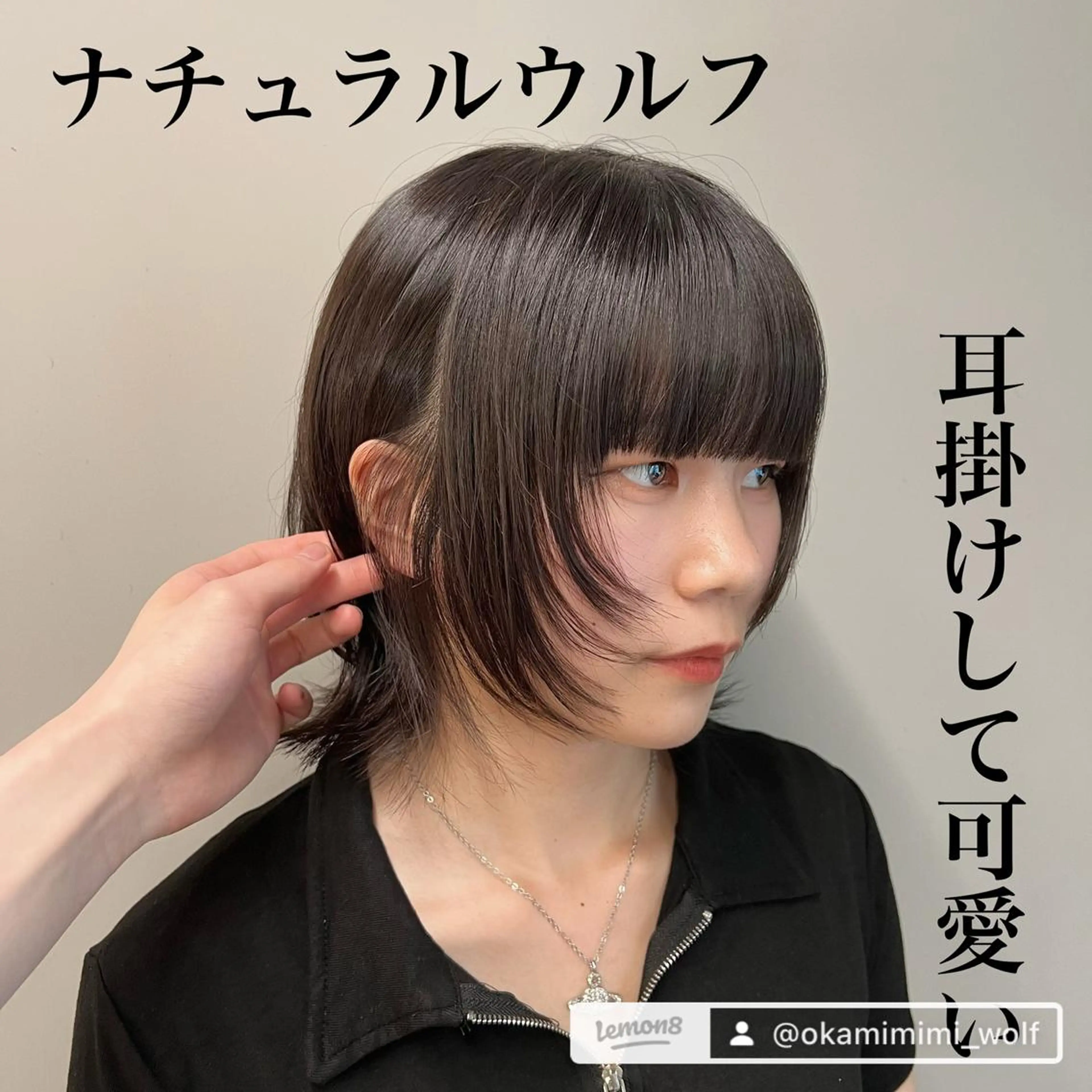 ショート 🐺立川のウルフ屋 さん🐺おかみ🐺のヘアスタイル