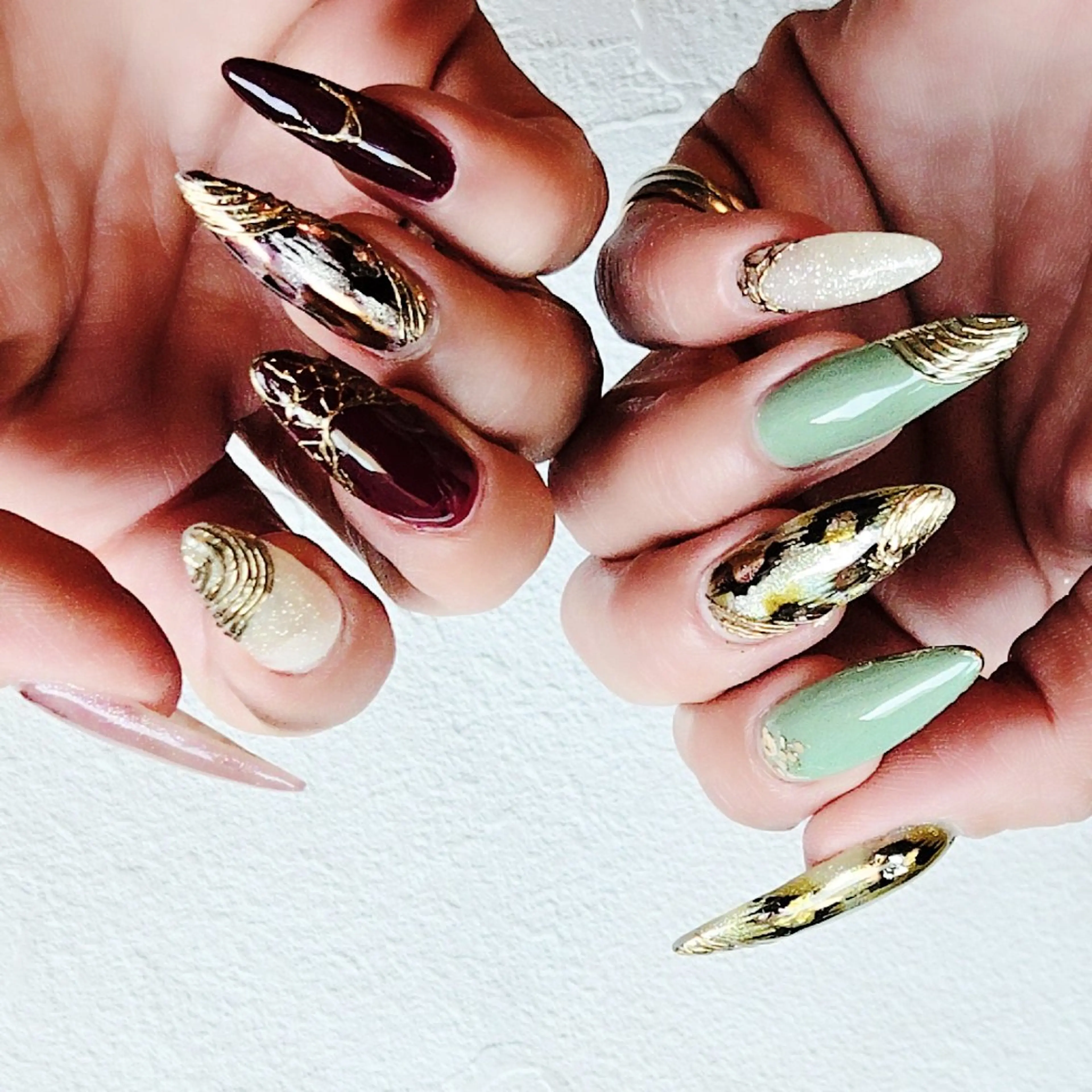 ネイル アニマル柄 ジェルネイル スカルプネイル Nail Allure(ネイル アルーア)所属・Nail Allureのネイルデザイン