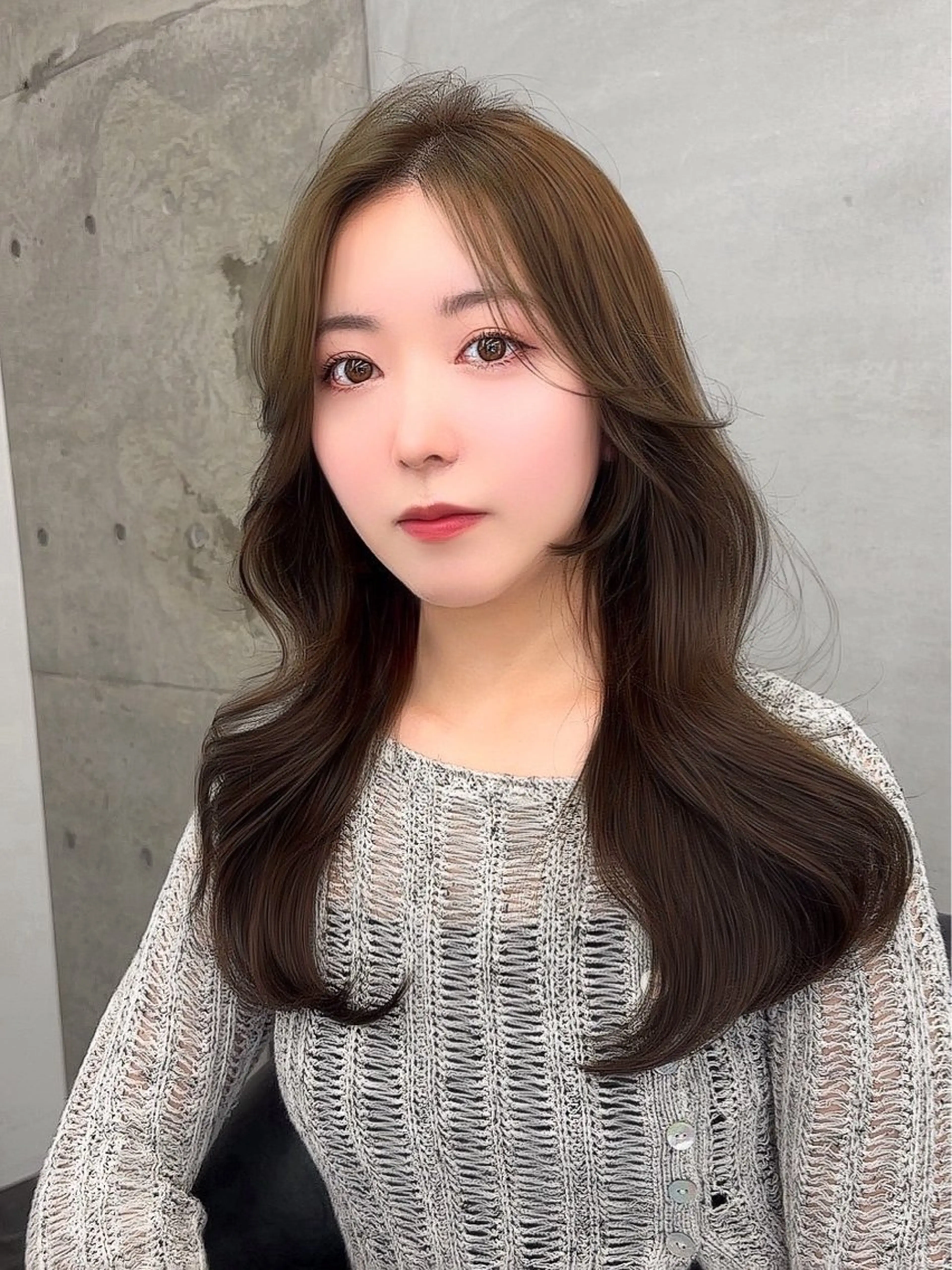 ロング ブリーチなしカラー／ 今井春汰のヘアスタイル