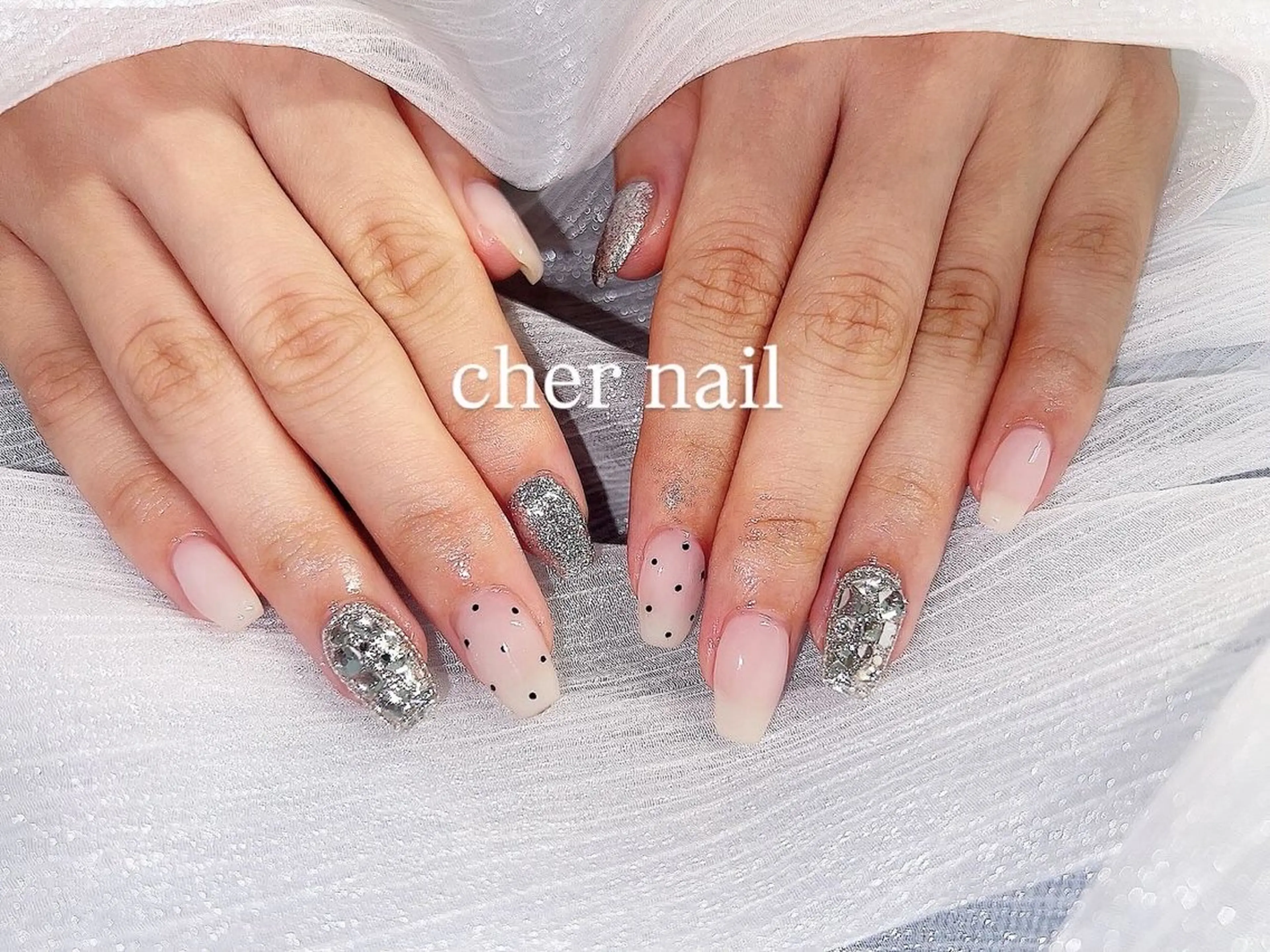 ネイル ハンドネイル CHER NAIL(シェルネイル)所属・cher loydのネイルデザイン