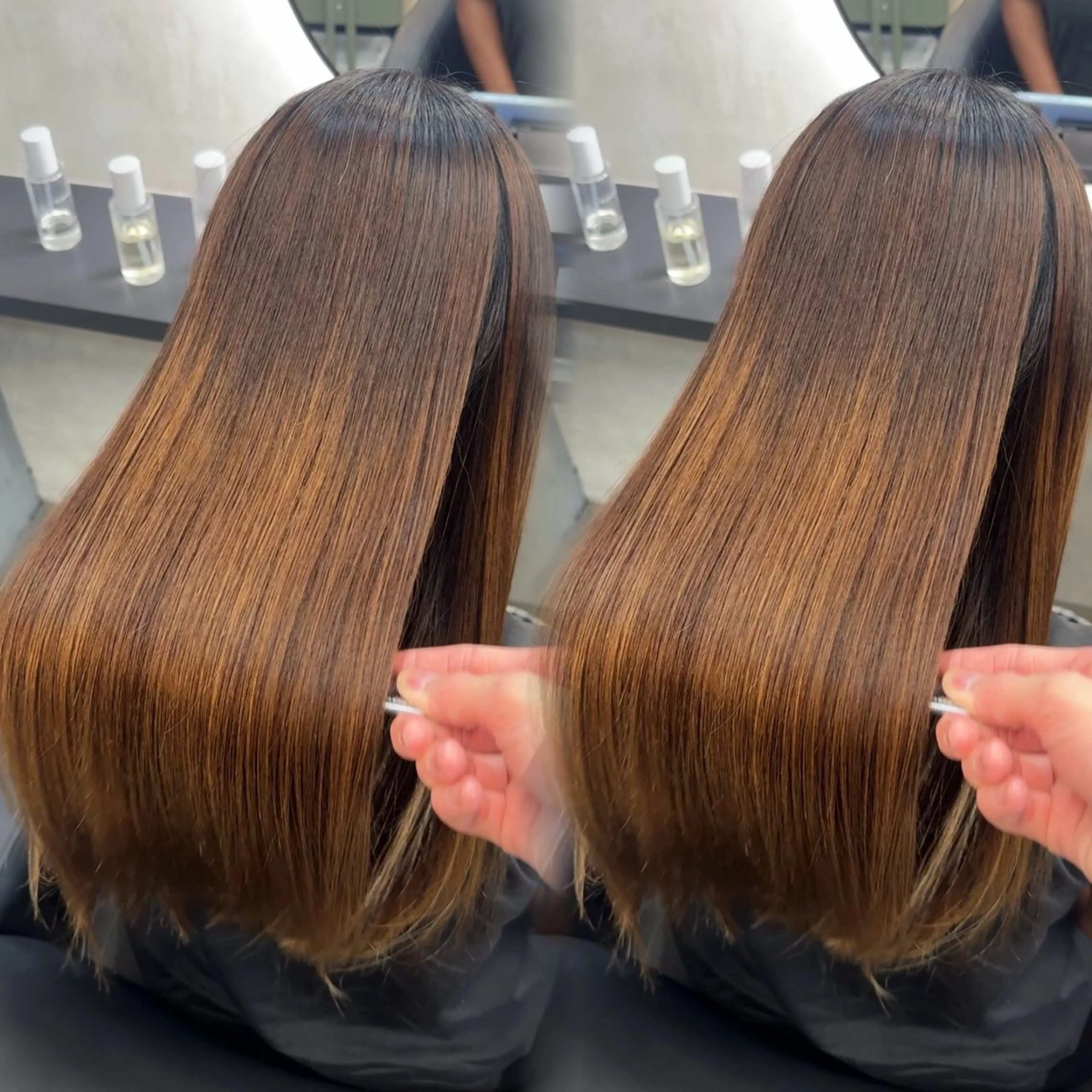 ロング ヘアアレンジ カット トリートメント 新宿 /髪質改善 ヒュウガのヘアスタイル