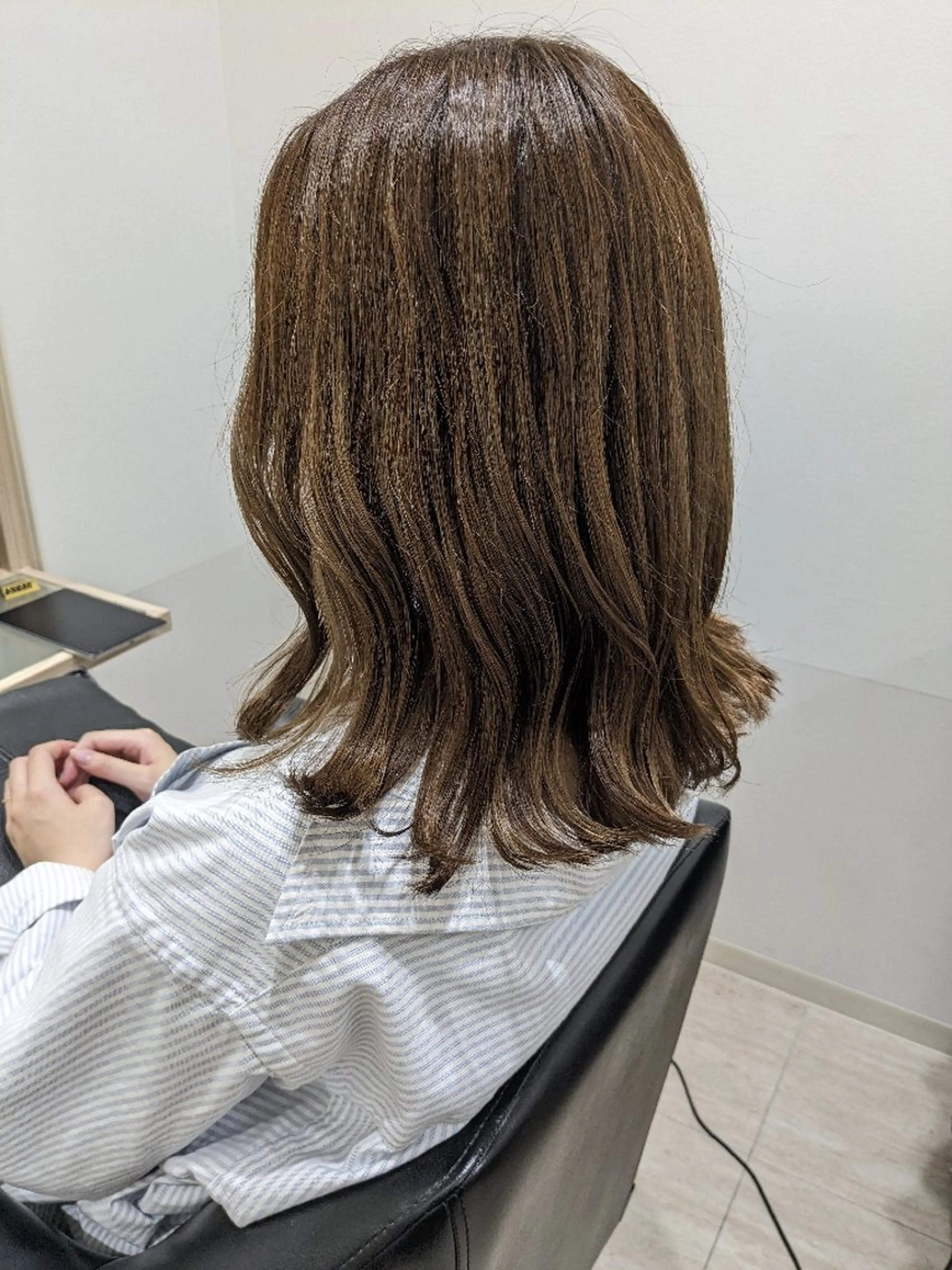 ミディアム アッシュ ヘアカラー tocca柏🍀 森満　早紀のヘアスタイル