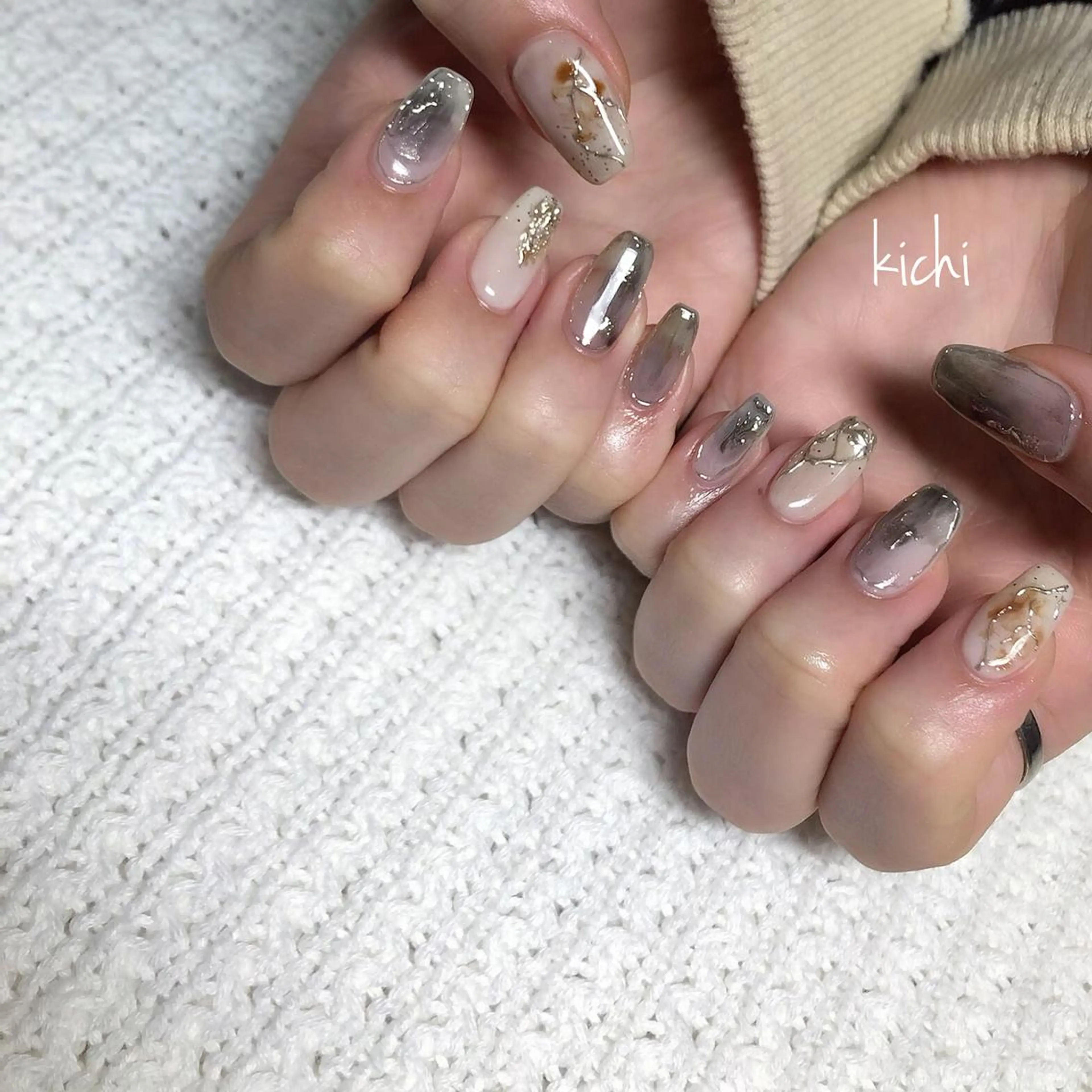 ネイル kichi･:* みじゅのネイルデザイン