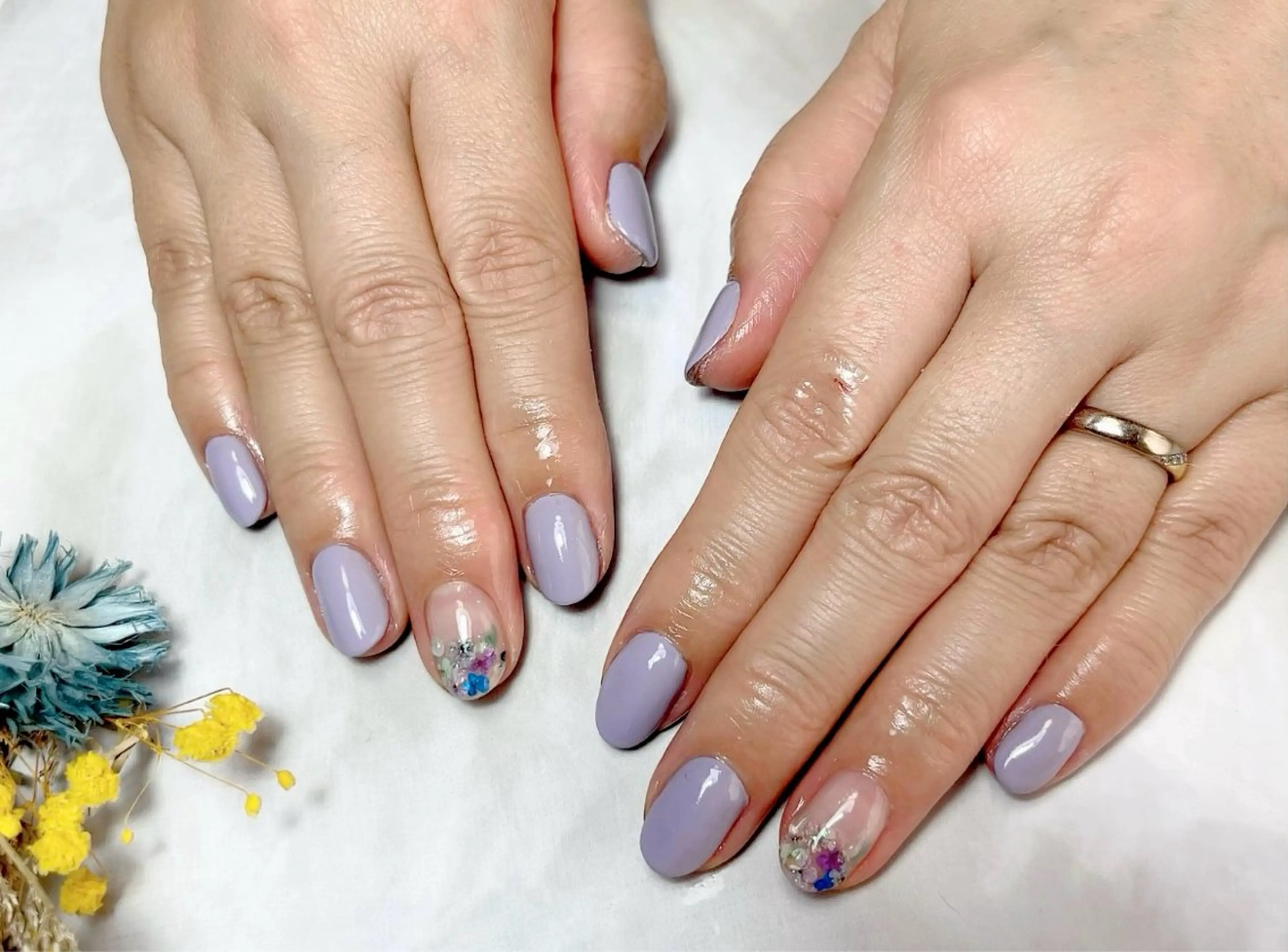 ネイル ジェルネイル パラジェル ♾nail 恵美のマツエク・マツパデザイン