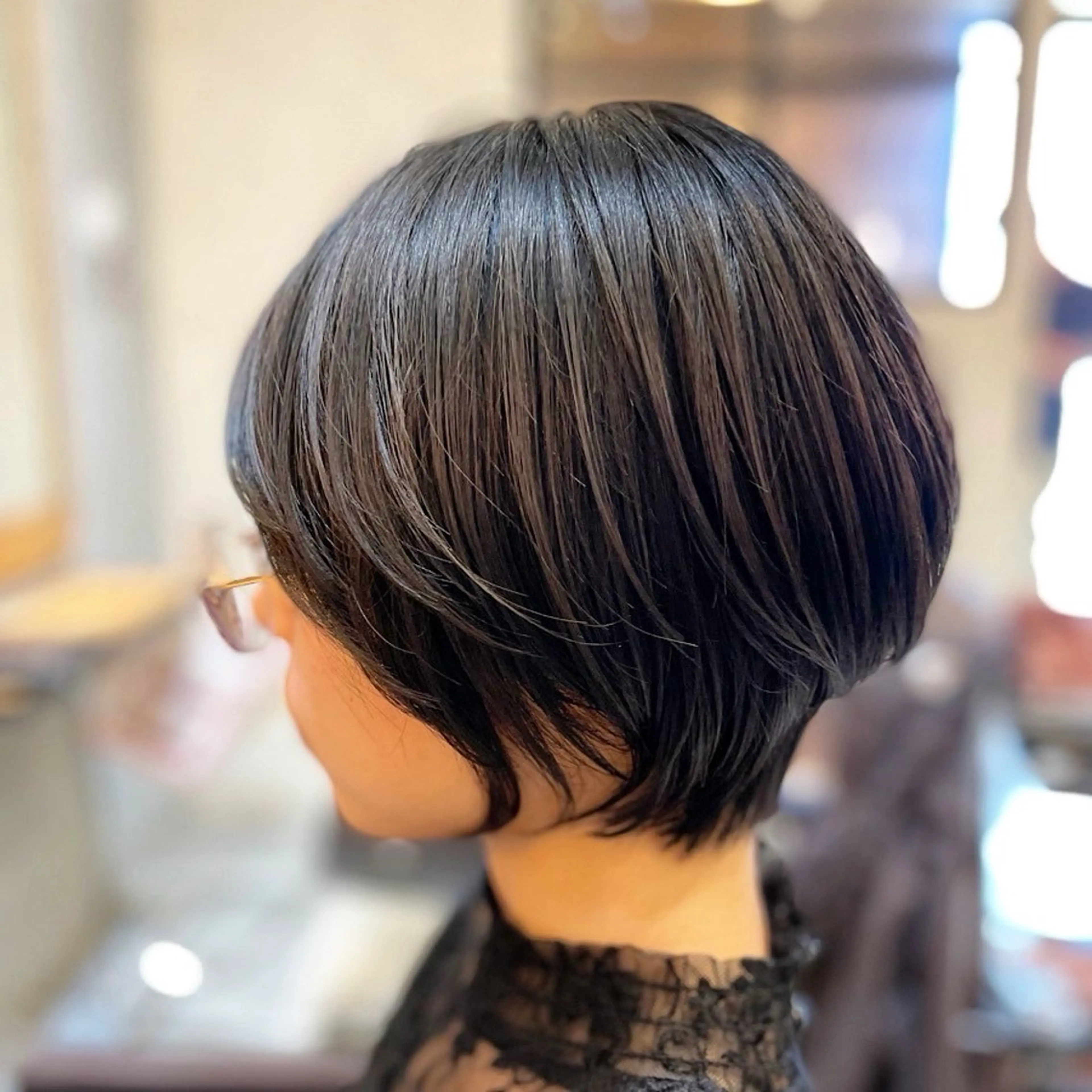 ショート ショートヘア 《PARAGO緑橋》 内田美結のヘアスタイル