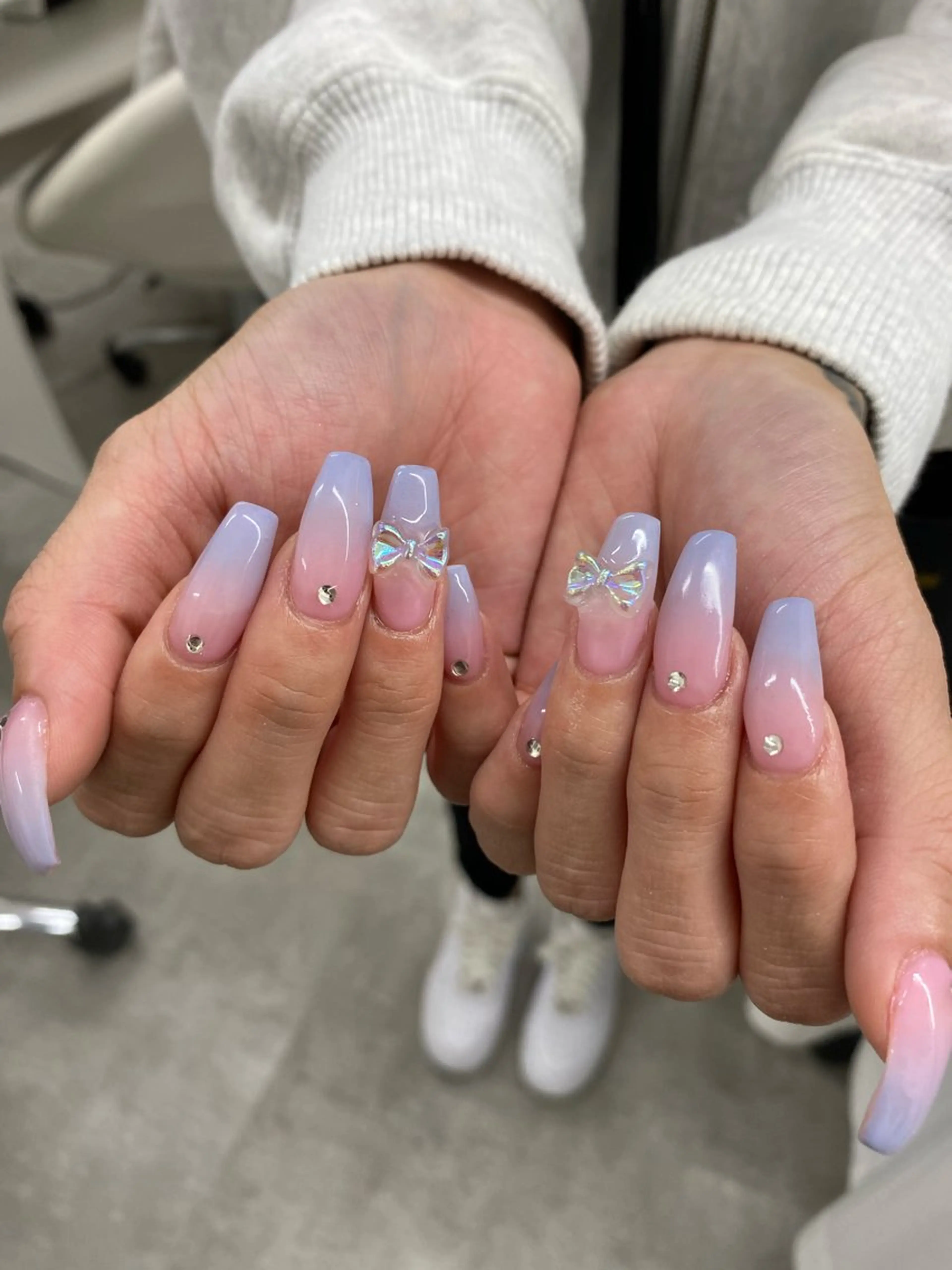 ネイル グラデーション REINA ルレイル心斎橋のネイルデザイン