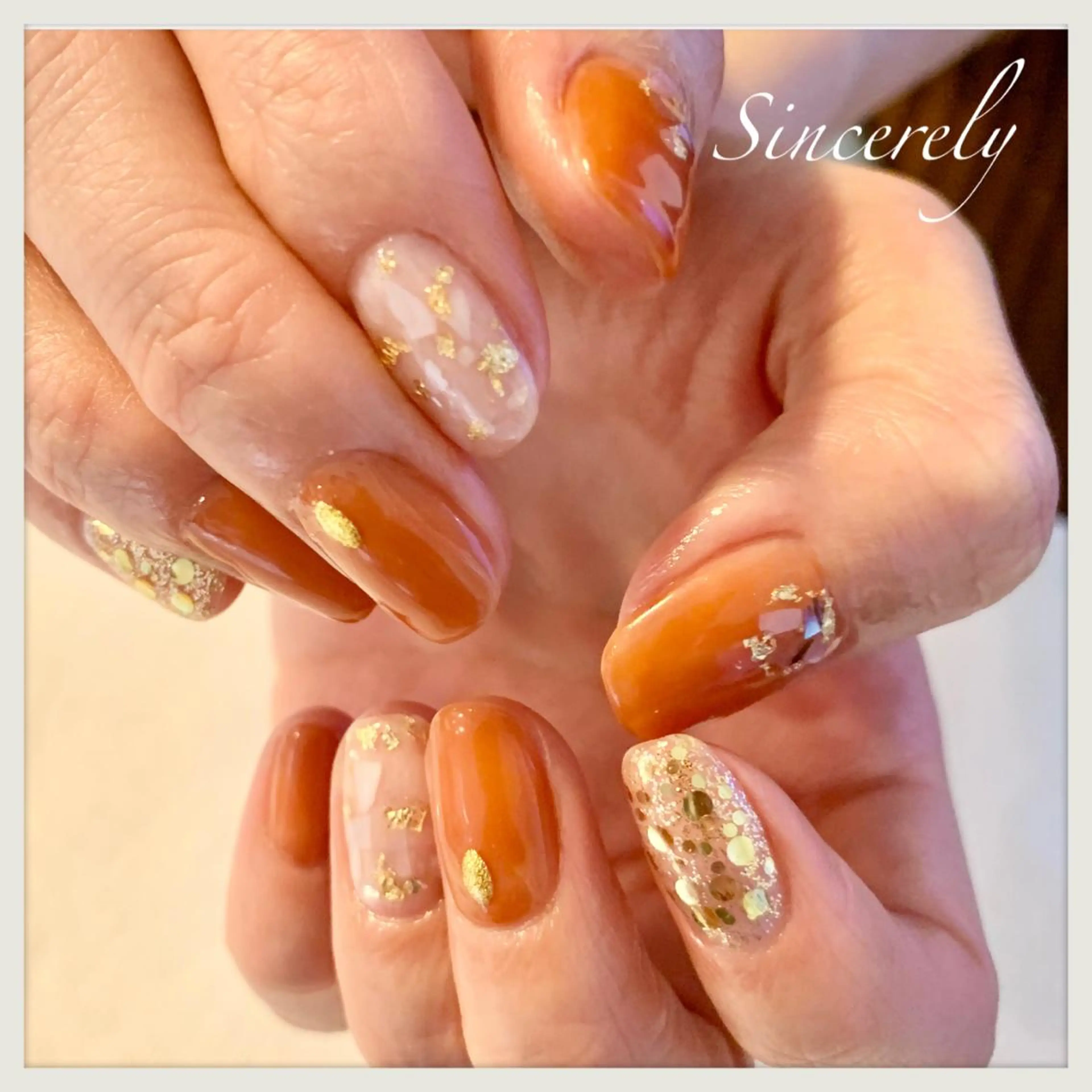 ネイル Sincerely ☺︎のネイルデザイン