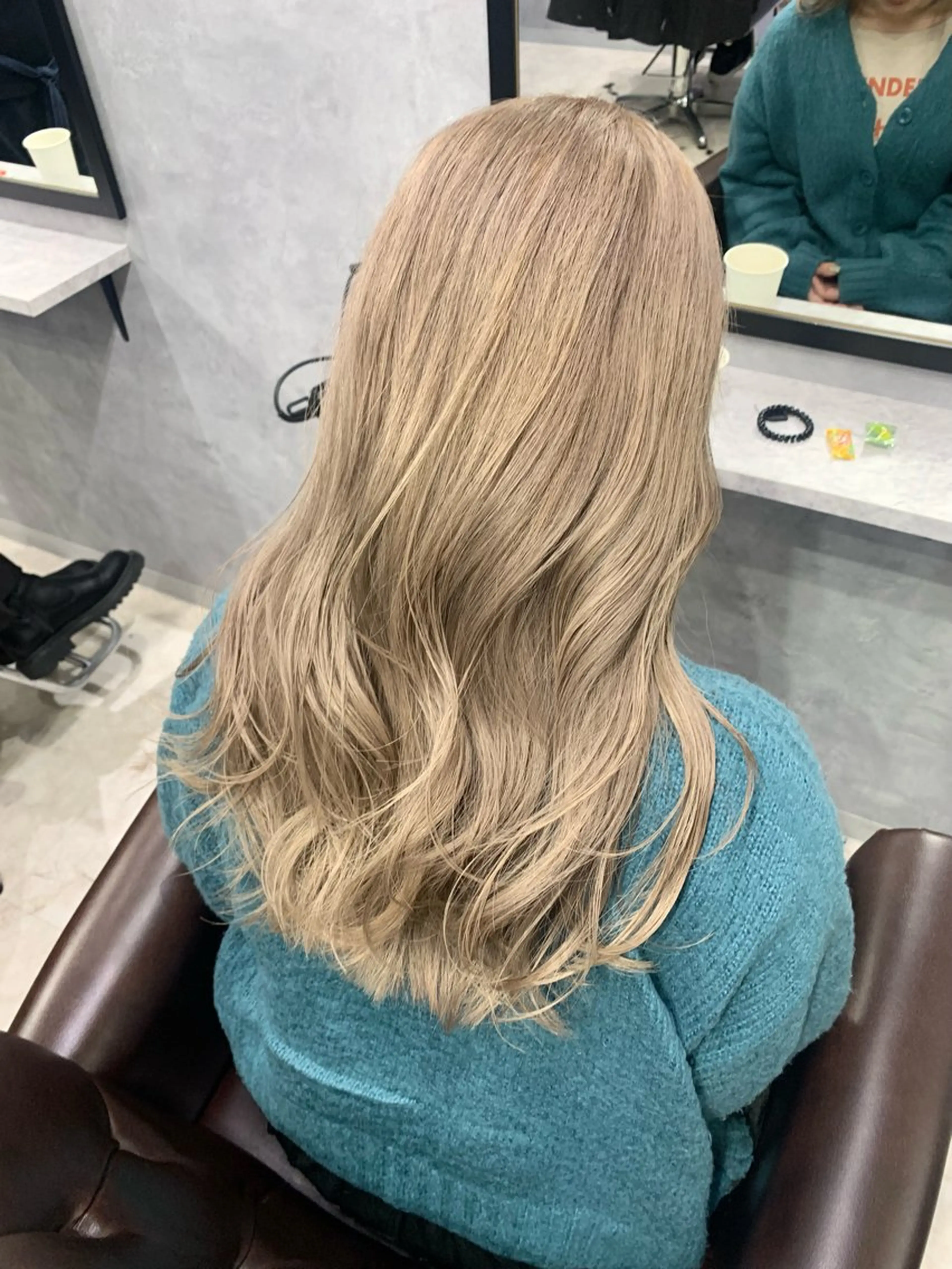 ロング 池袋/ダブルカラー GLADGE🩵のヘアスタイル