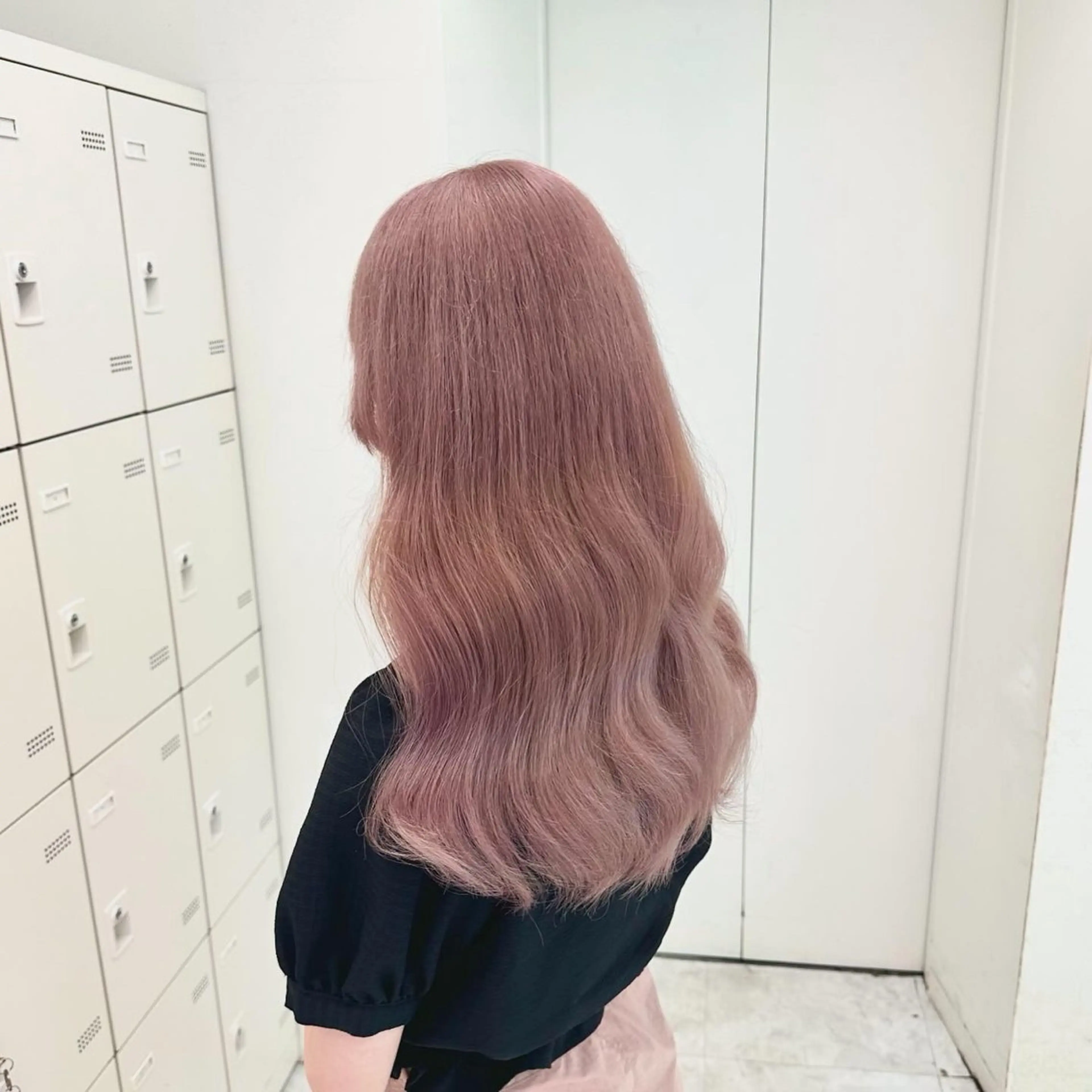 カラー マンツーマン/原宿/ 透明感カラー⭐️のヘアスタイル
