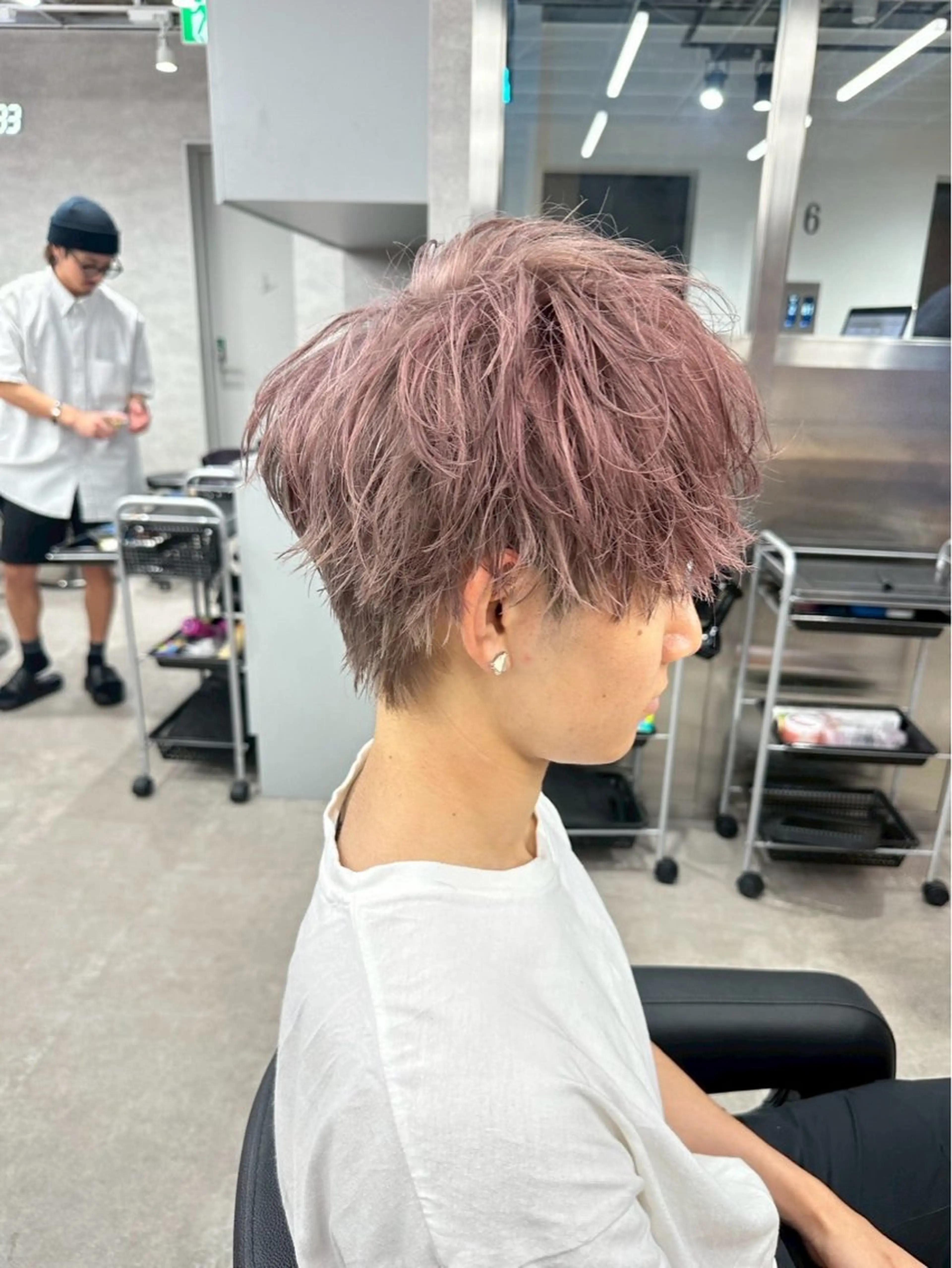 カラー メンズ メンズブリーチ ブリーチ ❤️‍🔥メンズ専門 MAMU❤️‍🔥のヘアスタイル