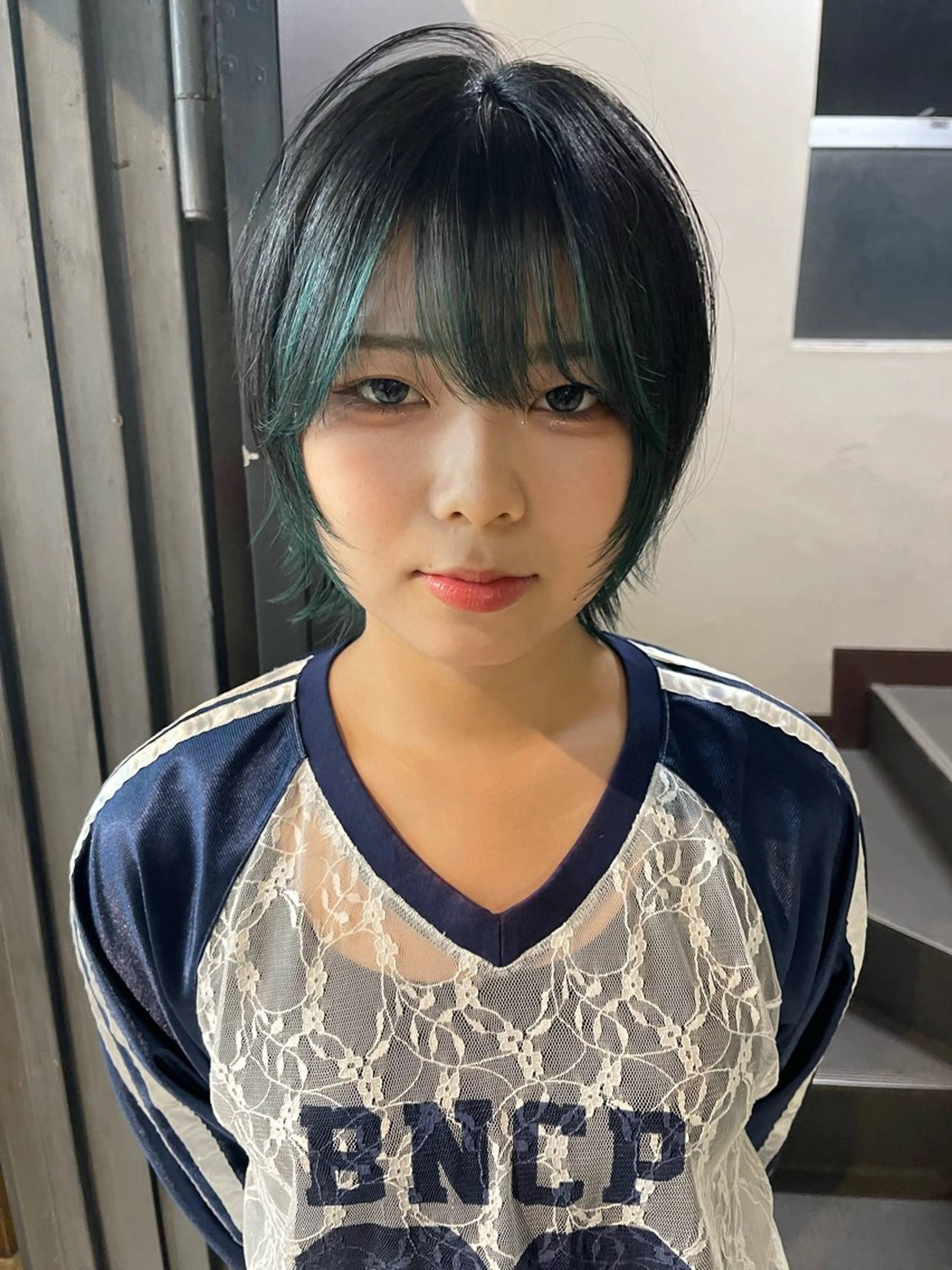 ショート カラー カット ヘアカラー トリートメント ヘアセット 安部佑哉/ハイトーン /レイヤーボブのヘアスタイル