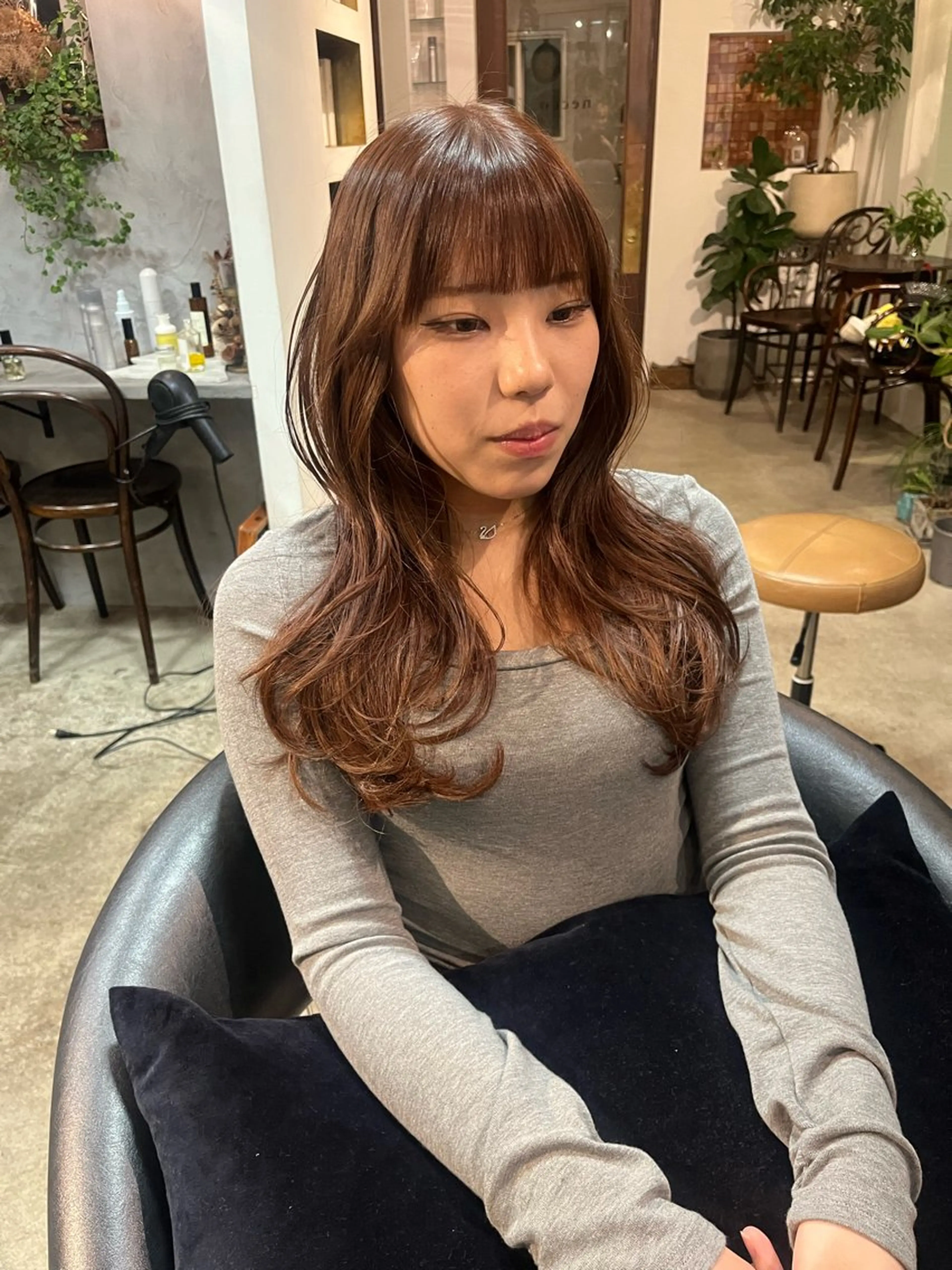 ロング カラー hair  salon necco所属・柴田 さくらのヘアスタイル