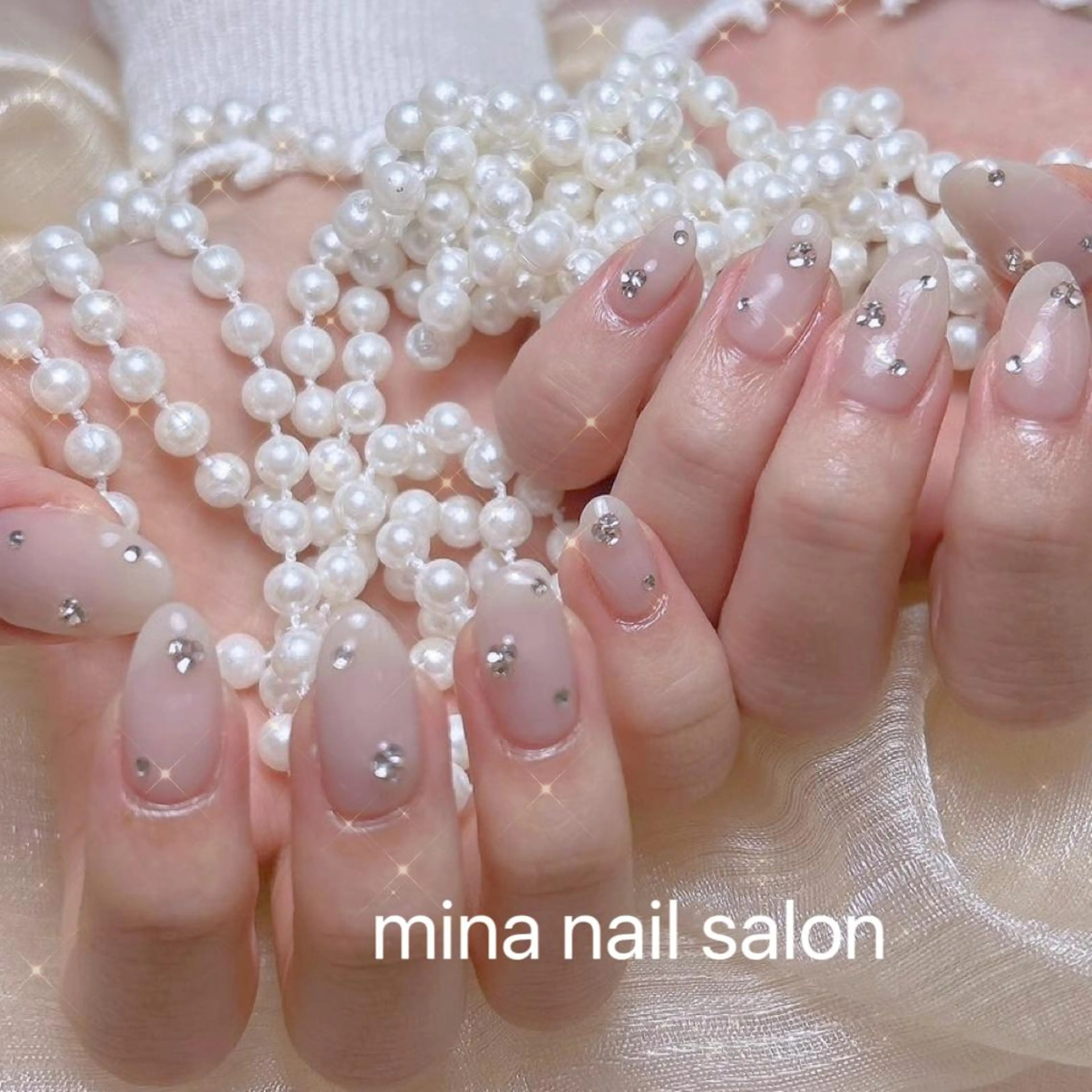 ネイル ハンドネイル 美奈🎀 チップ長さだし専門店のネイルデザイン