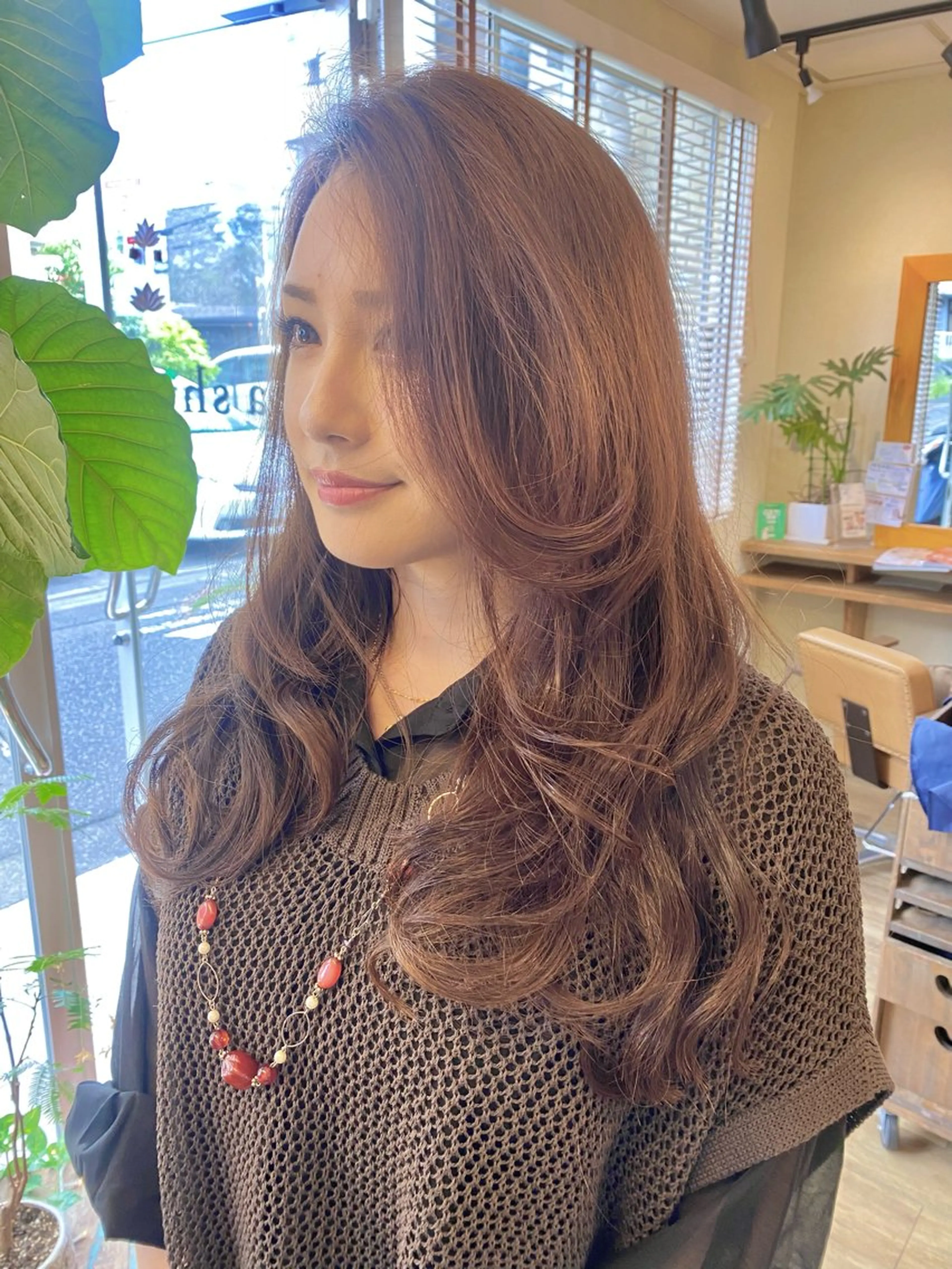 似合わせカット＋透明感カラーの写真