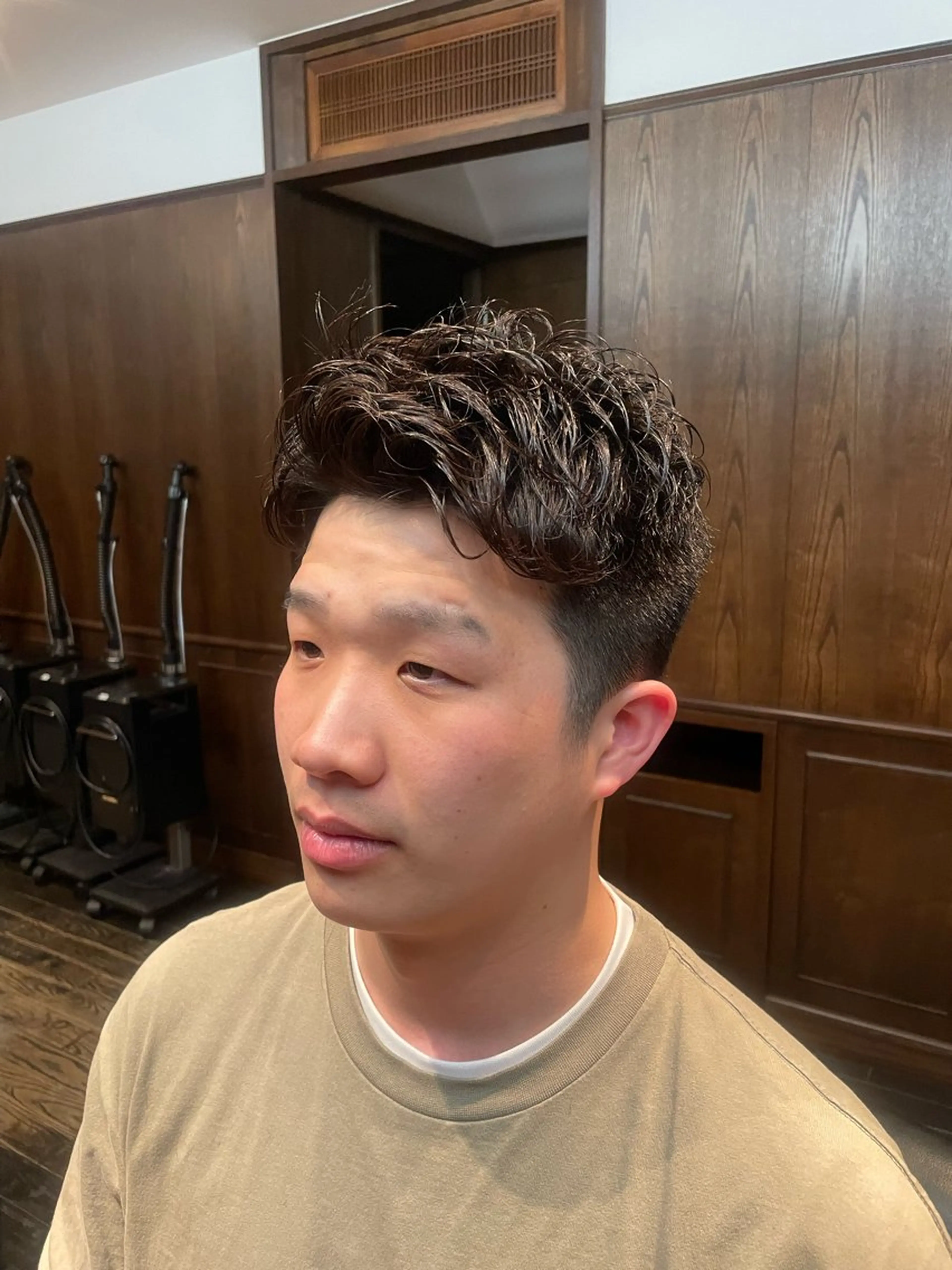 ショート パーマ メンズ 2回目以降✖︎ こうようのヘアスタイル