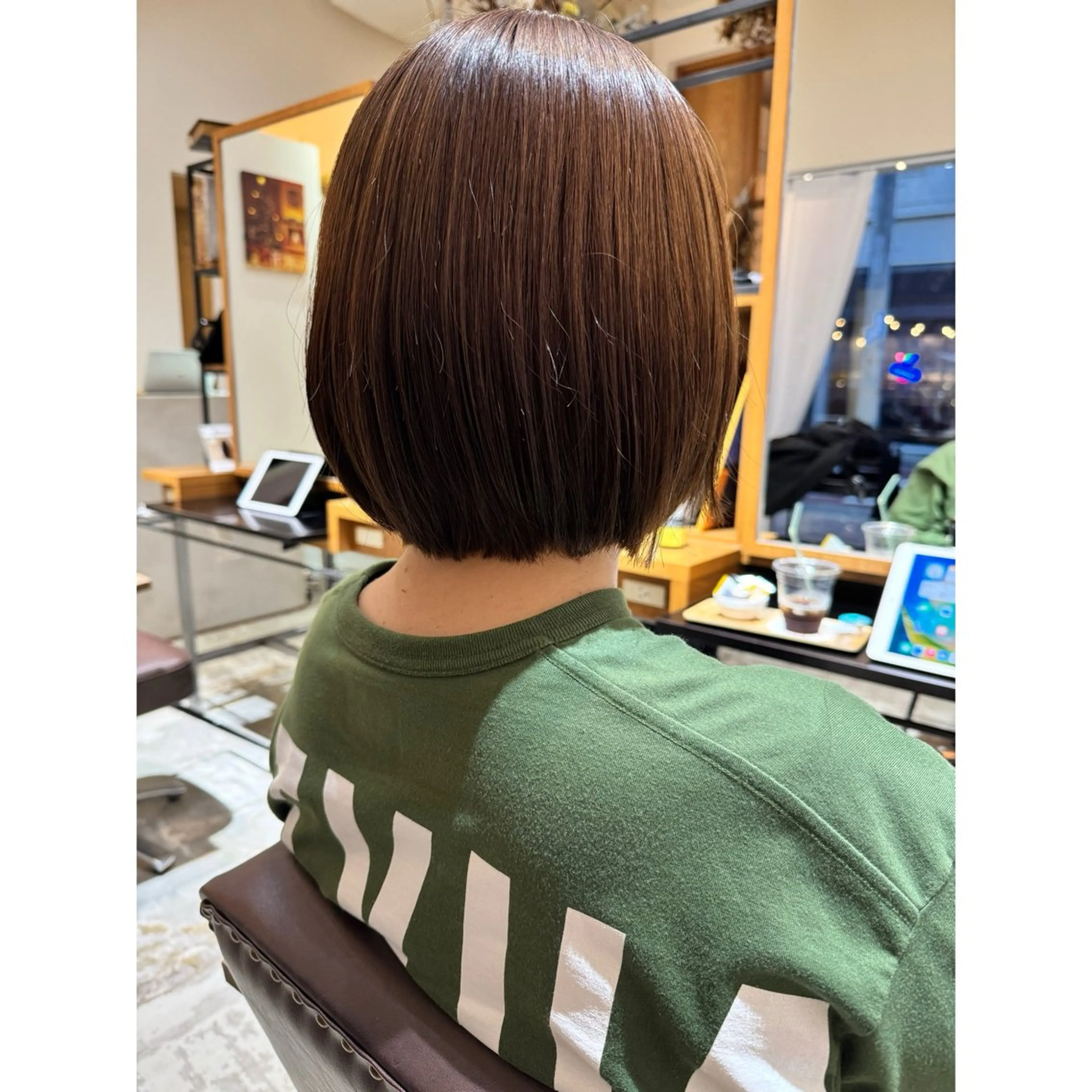 ショート カット 喜友名洸季 anoneのヘアスタイル